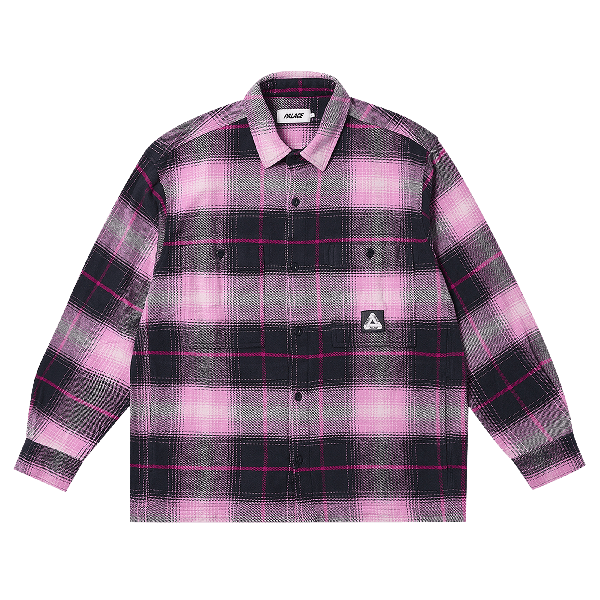 Palace Work Shirt 'Blue/Red'