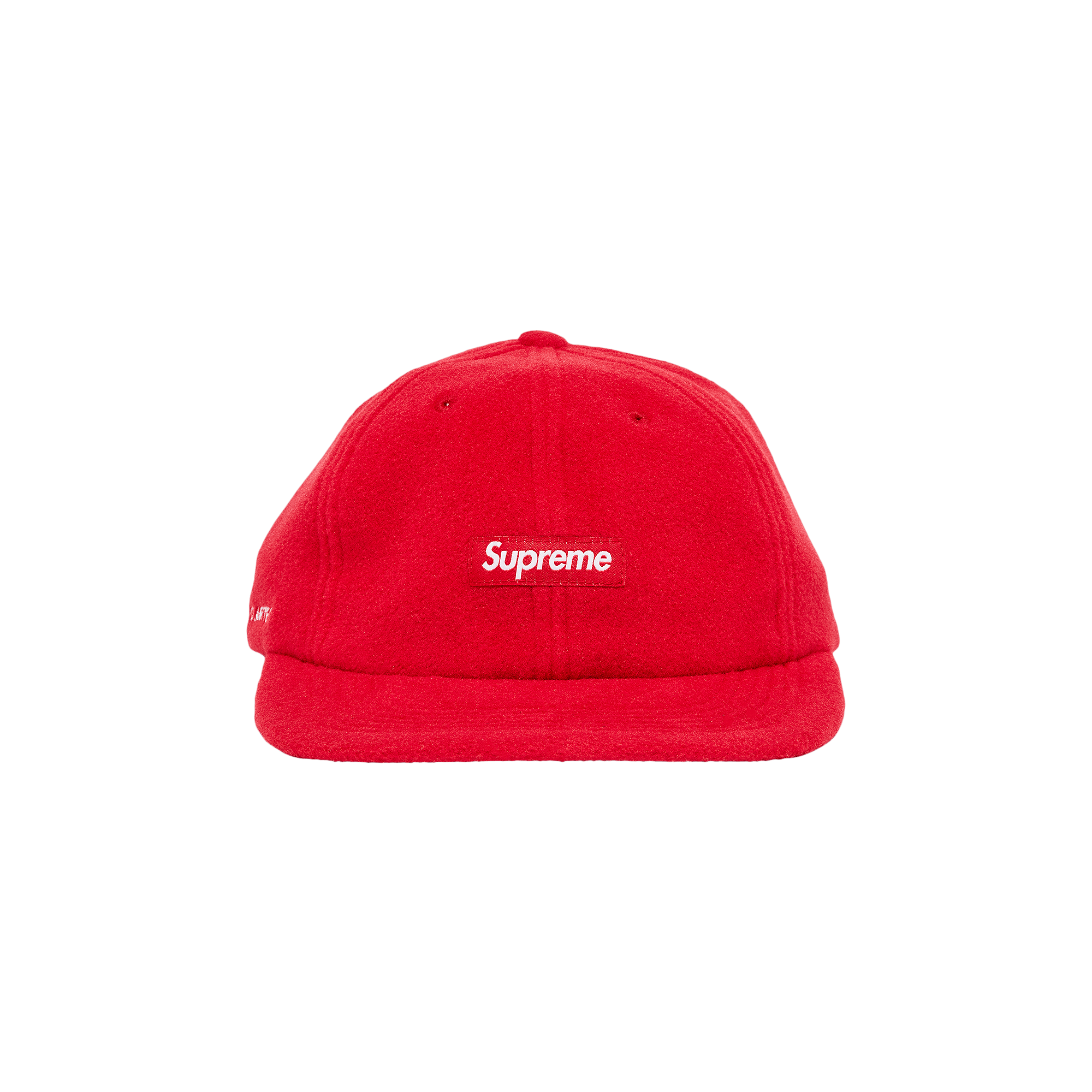 Supreme Polartec Small Box 6-Panel 'Red'