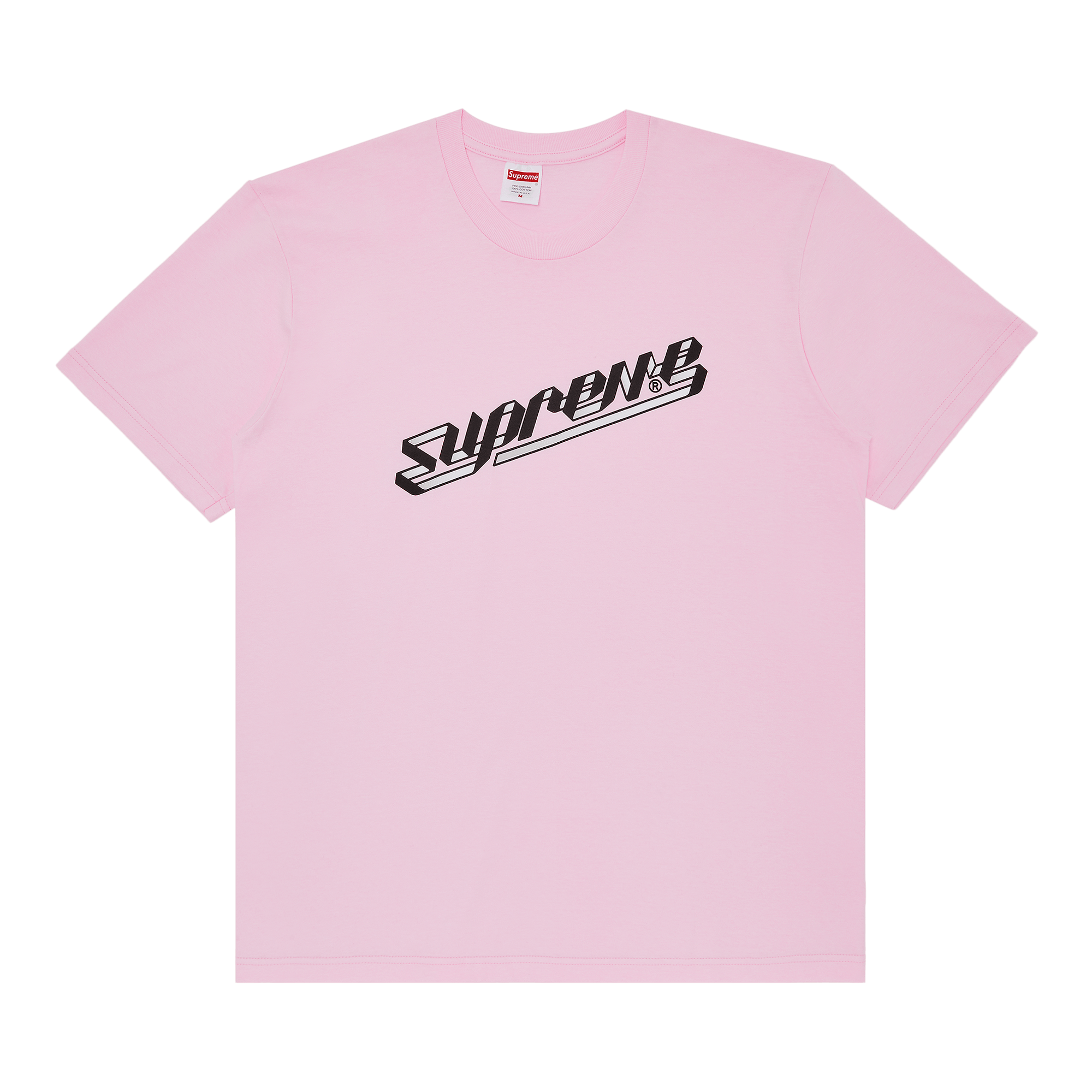 Supreme Banner Tee 'Light Pink'