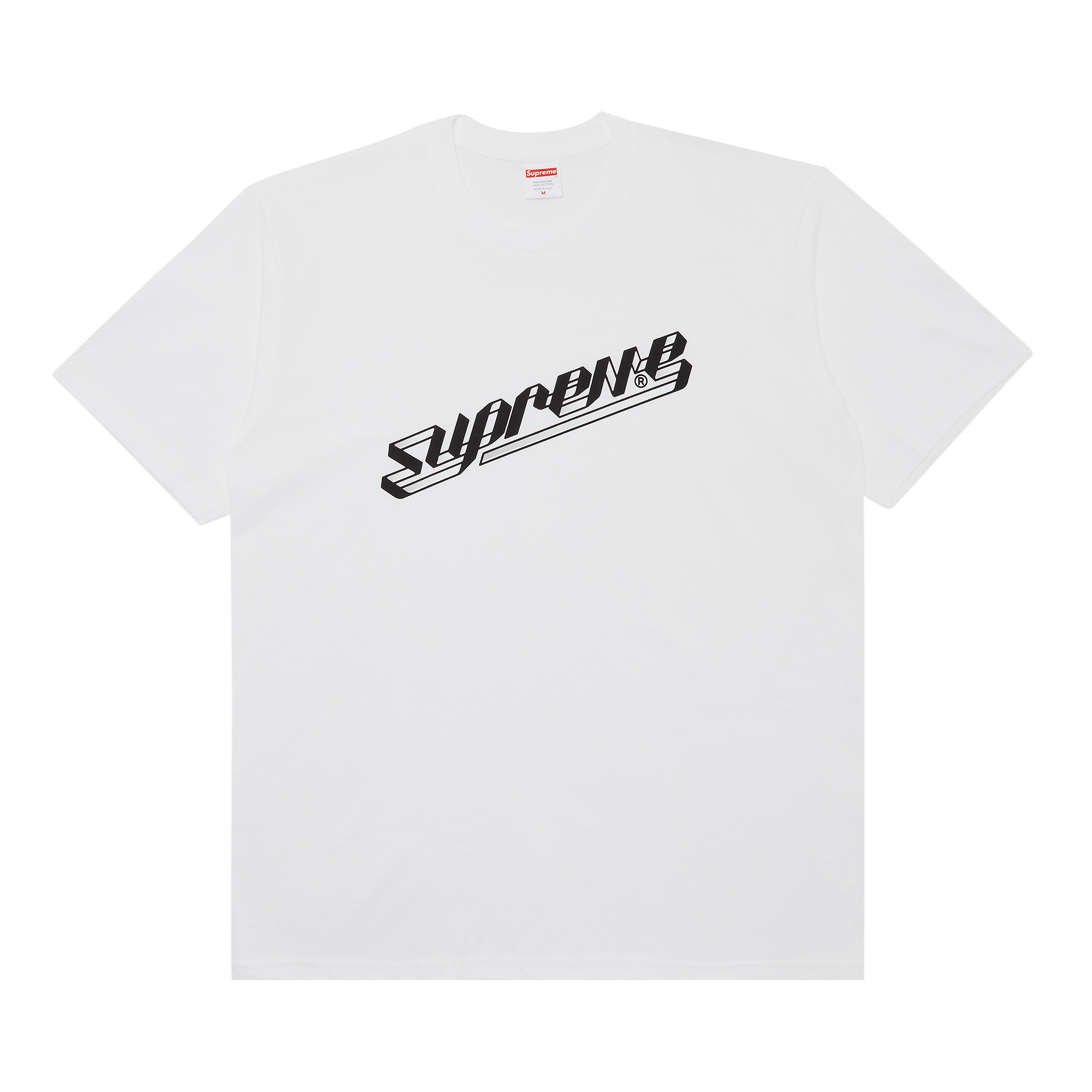 Supreme Banner Tee 'White'