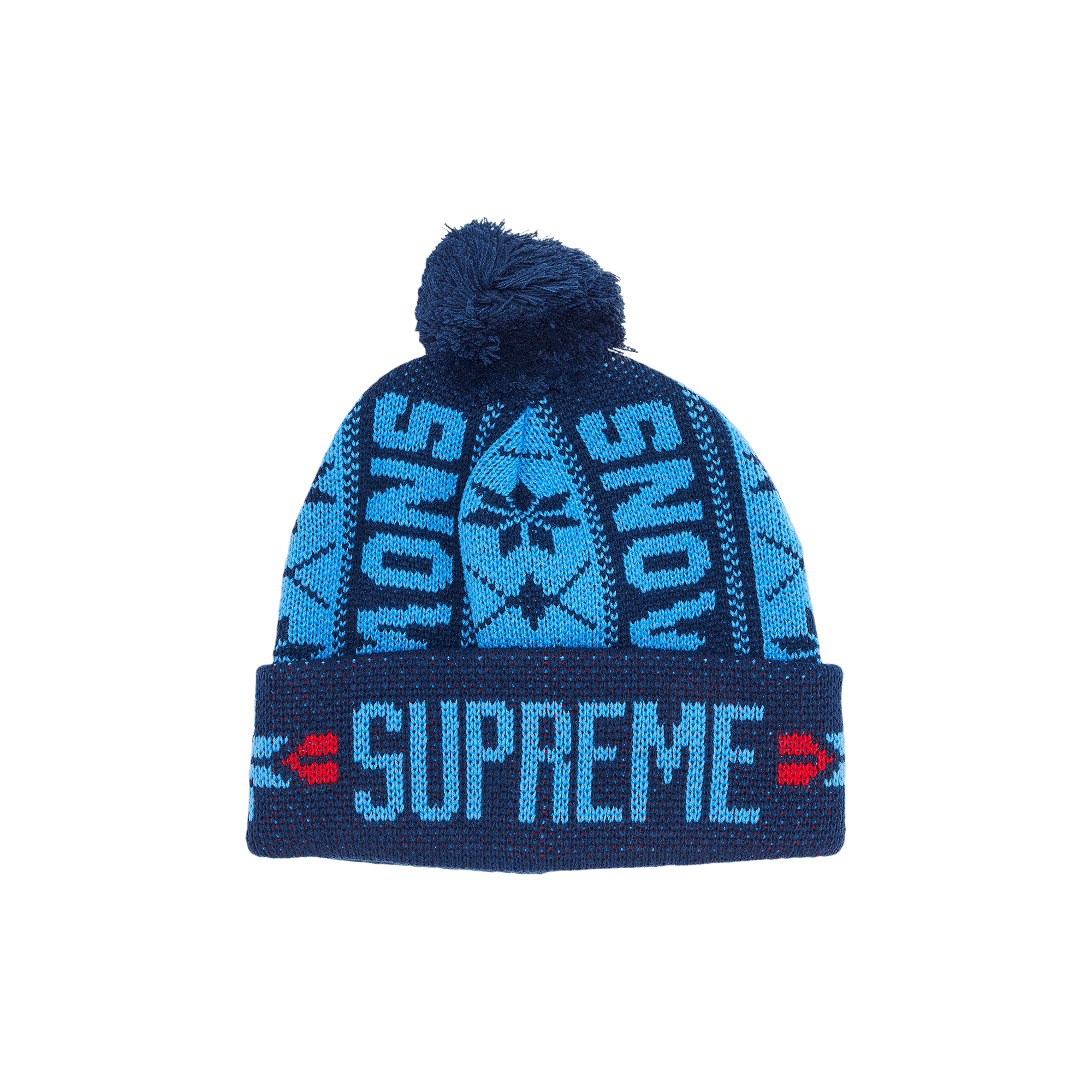 Supreme Snow Beanie 'Navy'