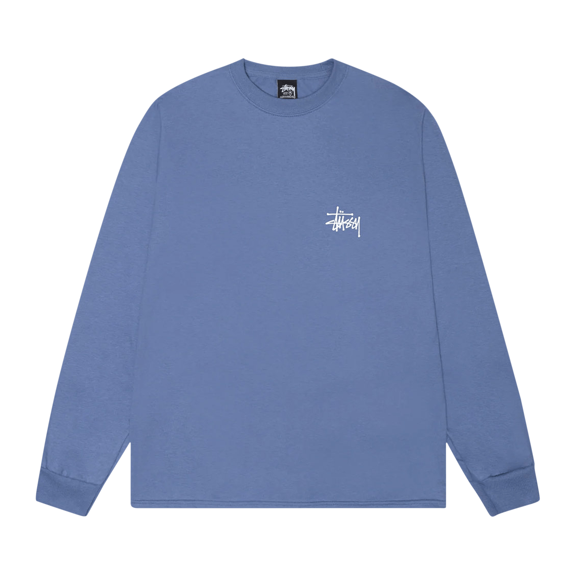 Stussy Basic Long-Sleeve Tee 'Storm'