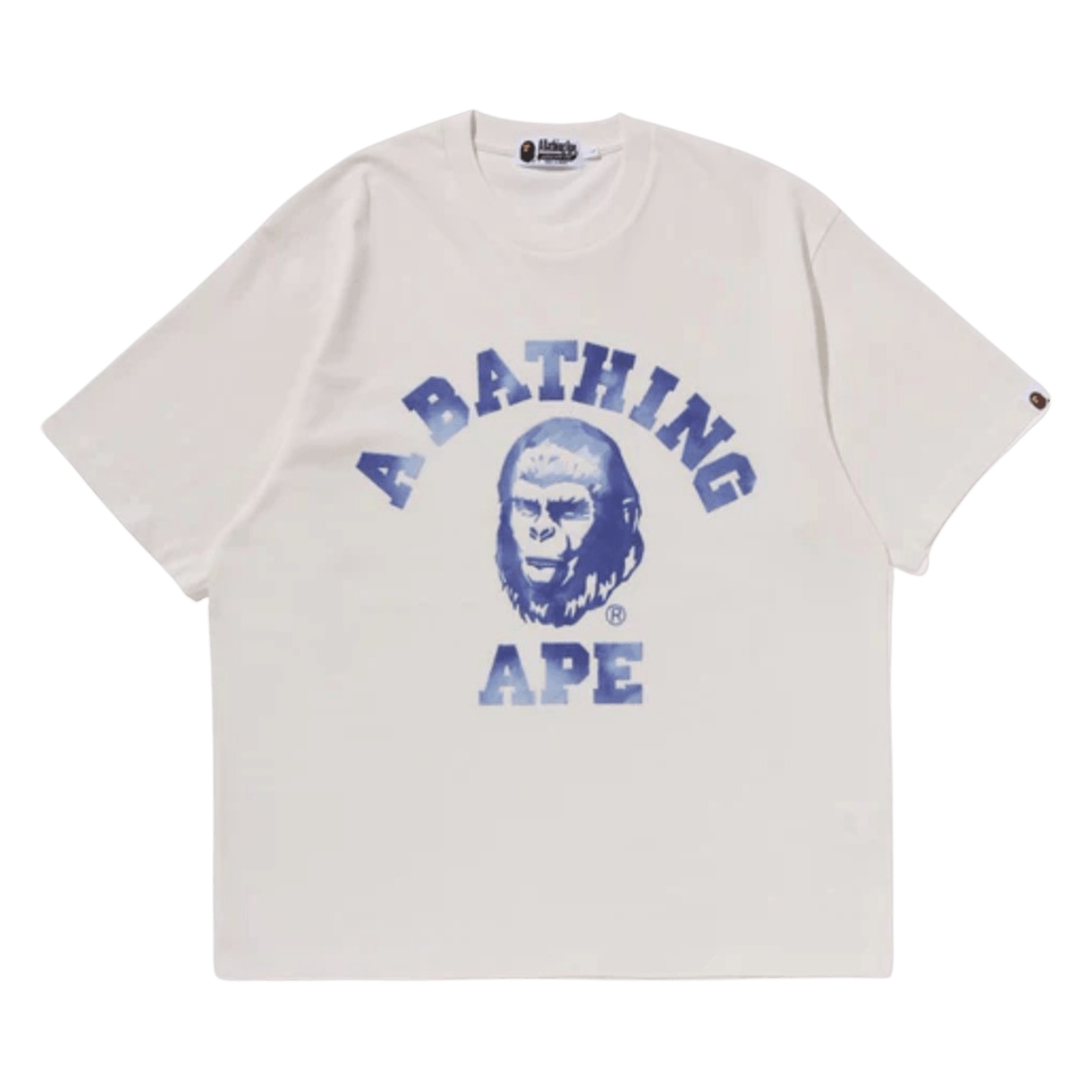 BAPE College Graphic Tee 'Ivory'