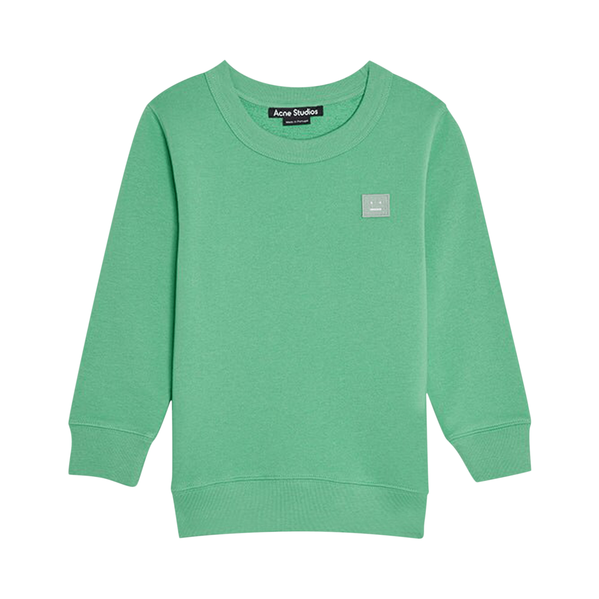 Acne Studios Kids Crewneck Sweatshirt 'Fern Green'