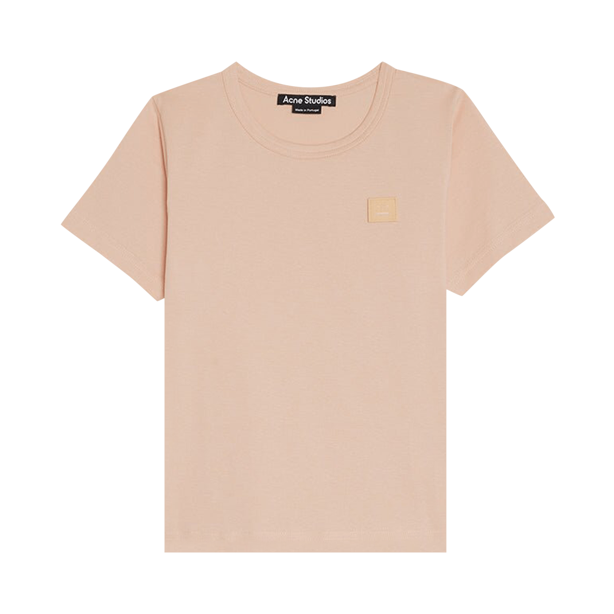 Acne Studios Kids Nash Face T-Shirt 'Powder Pink'