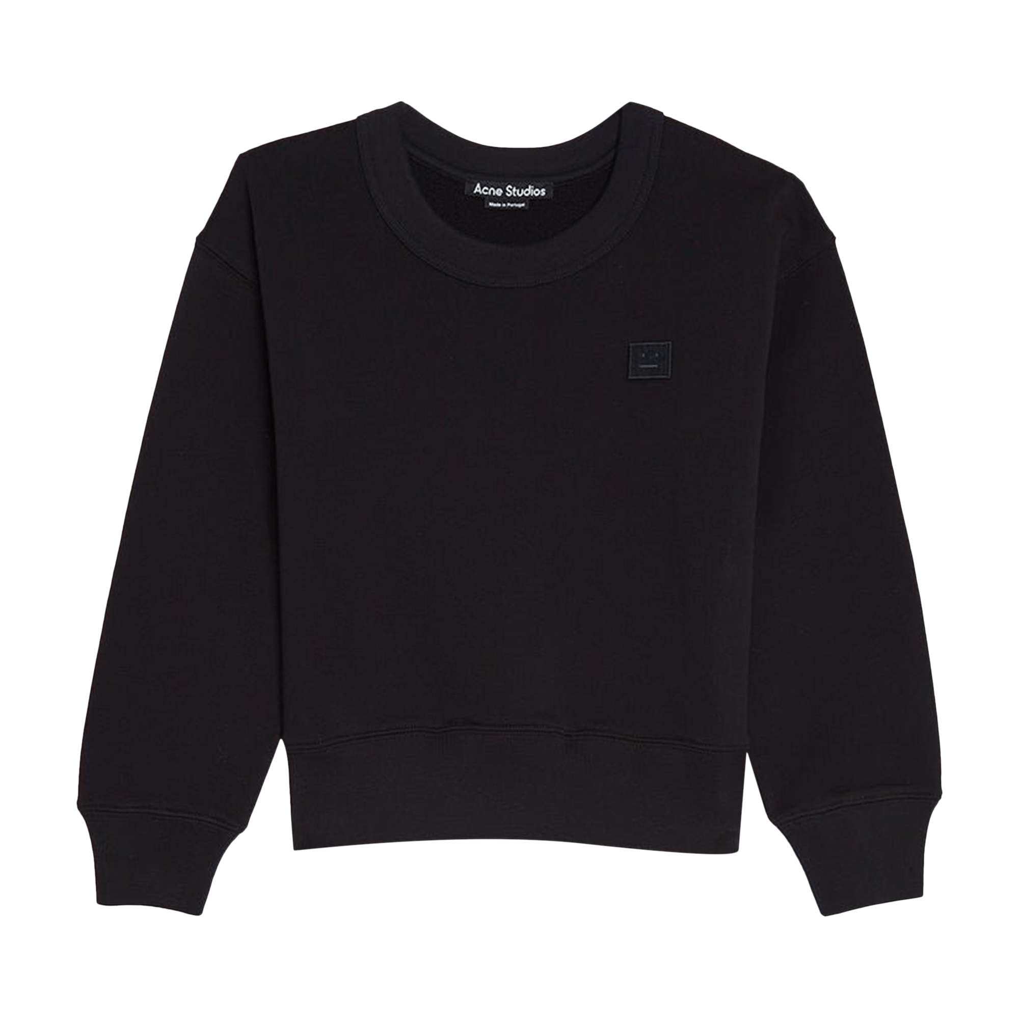 Acne Studios Kids Crewneck Sweatshirt 'Black'