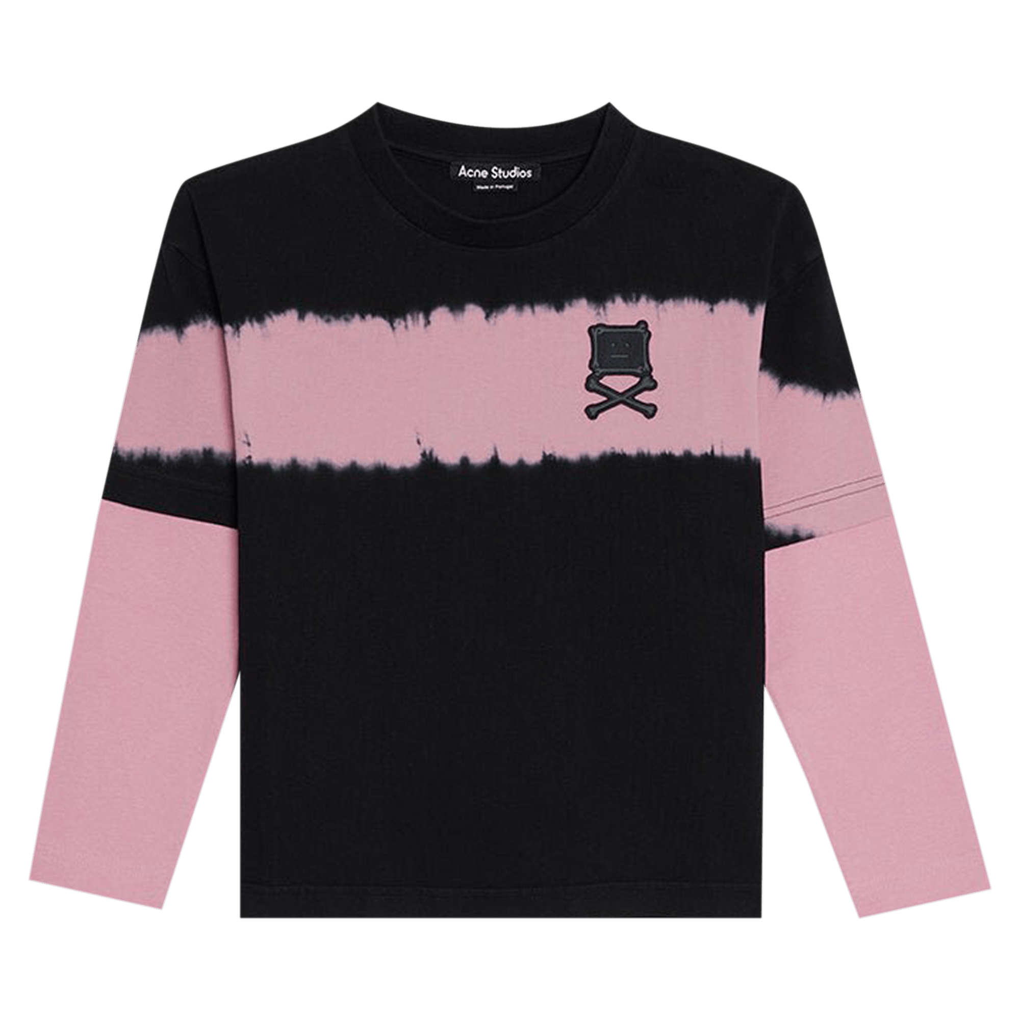 Acne Studios Kids Long-Sleeve Exford Cross Bones T-Shirt 'Black'