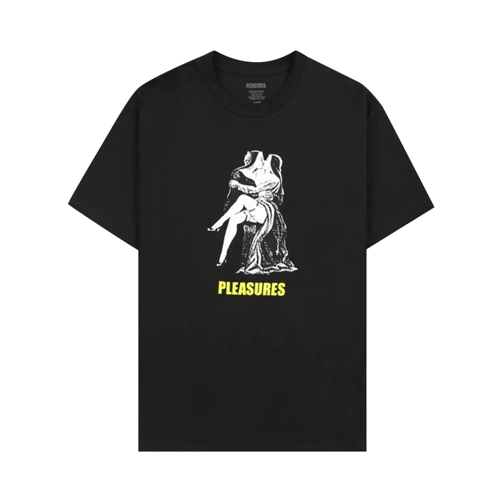 Pleasures French Kiss T-Shirt 'Black'
