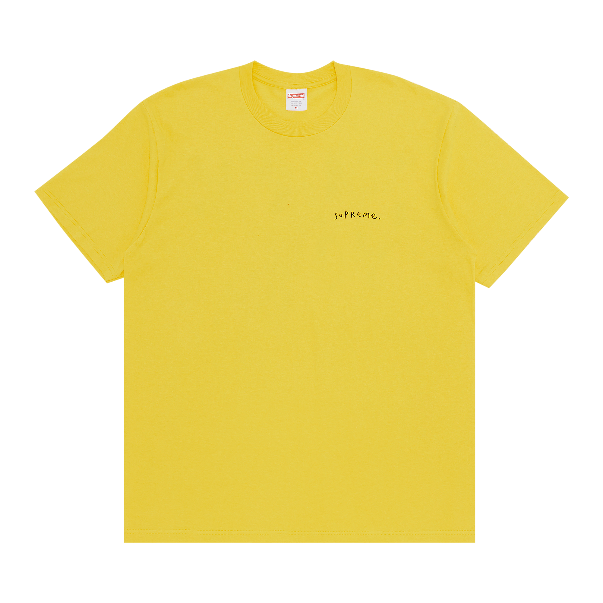 Supreme Ying Yang Tee 'Yellow'