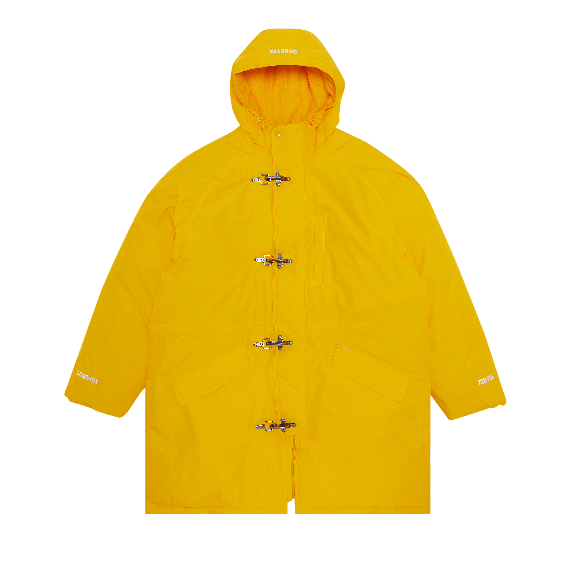 Supreme GORE-TEX 700-Fill Down Clip Parka 'Yellow'