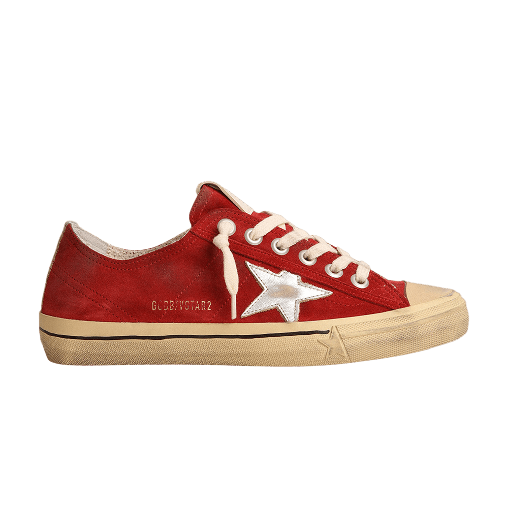 Golden Goose Wmns V-Star LTD 'Dark Red'