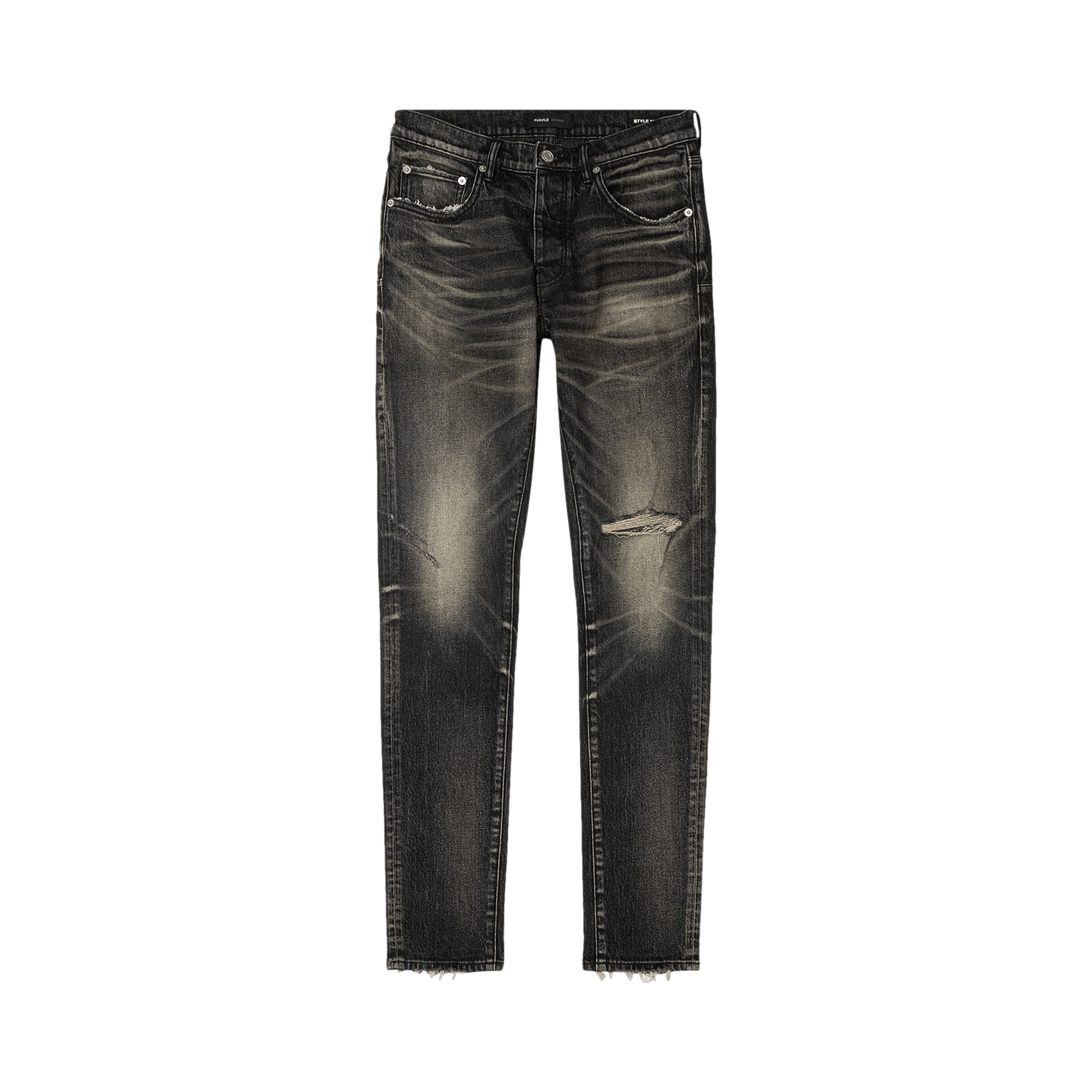PURPLE BRAND Two Year Dirty Fade Jeans 'Black'