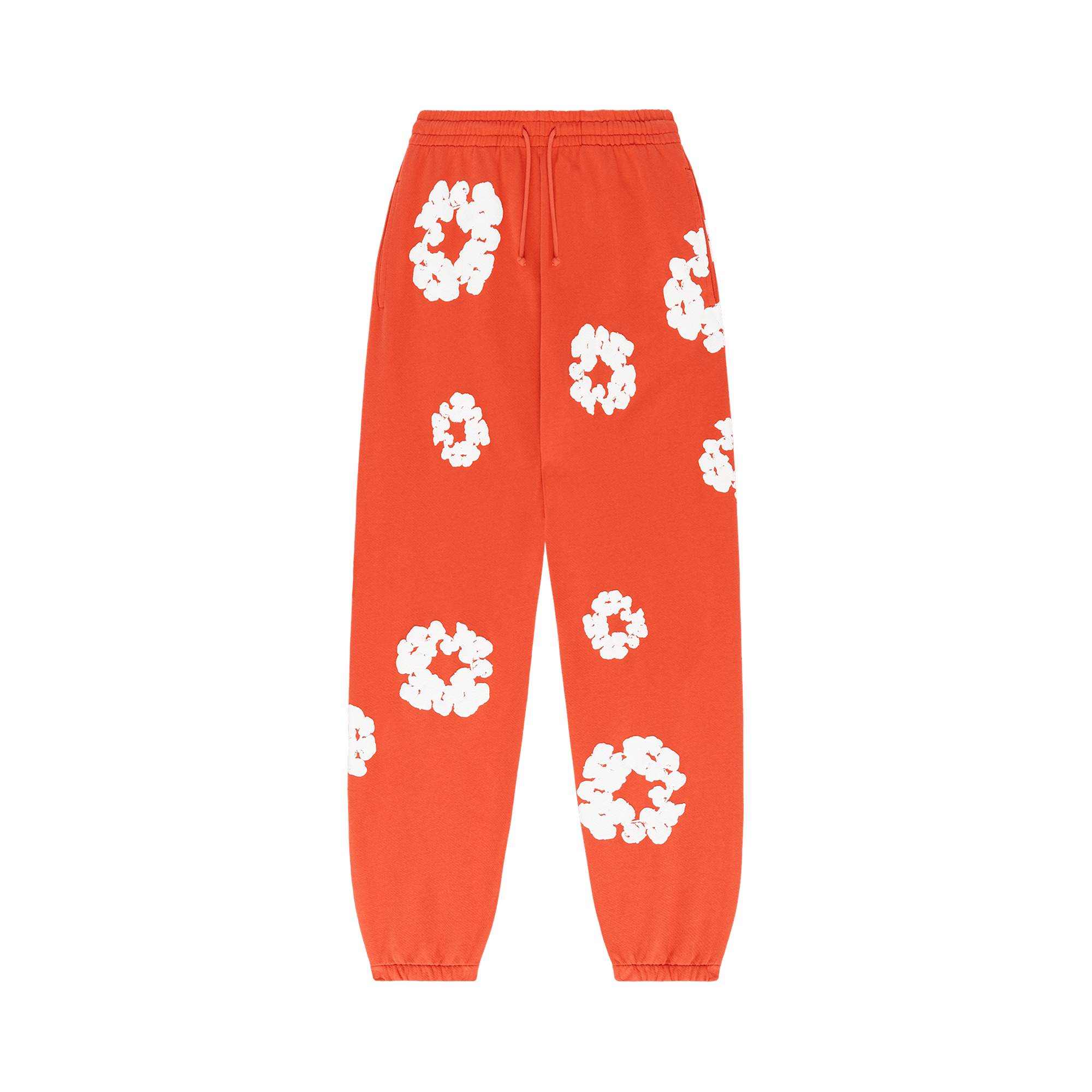 Denim Tears The Cotton Wreath Sweatpants 'Orange'