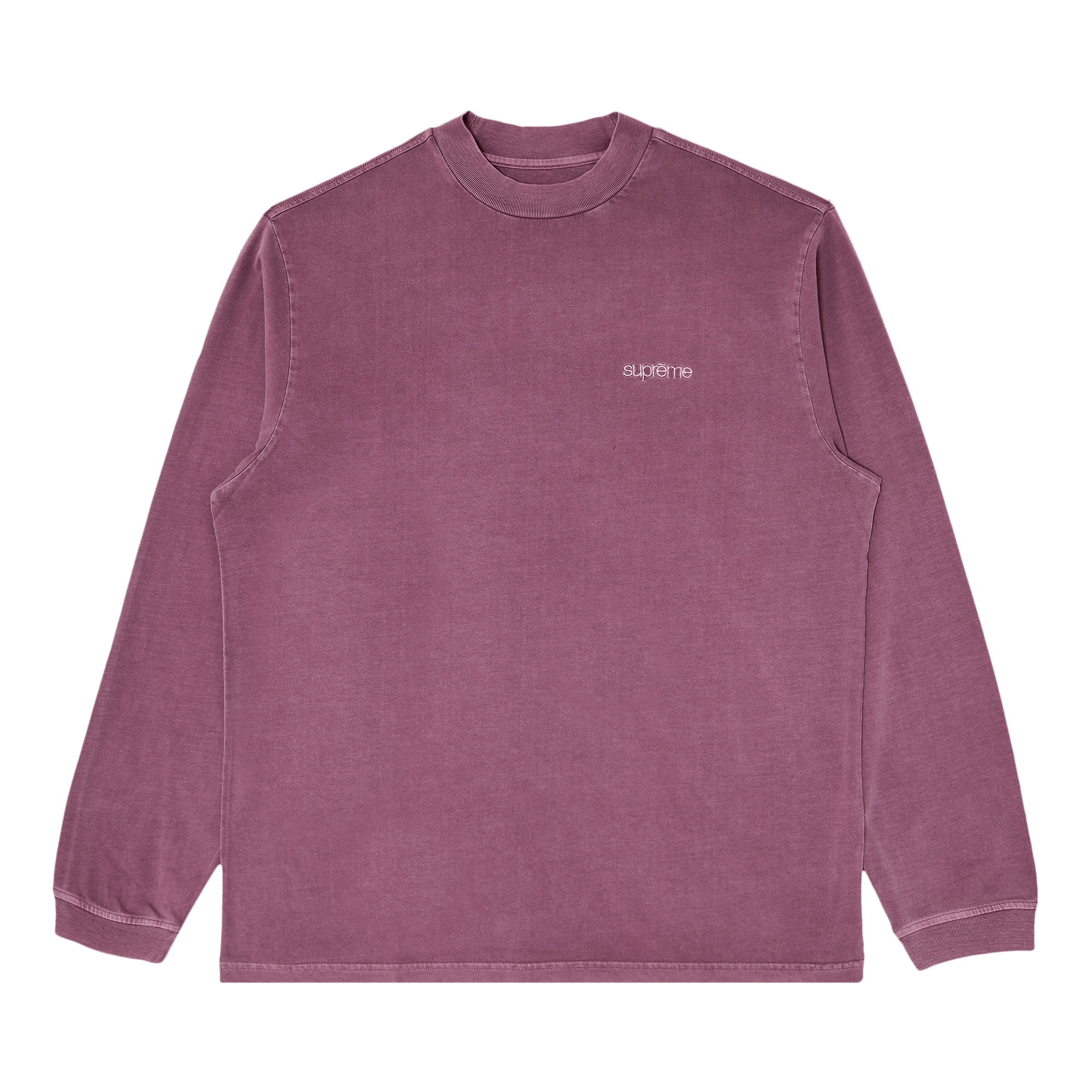 Supreme Mock Neck Long-Sleeve Top 'Dusty Plum'