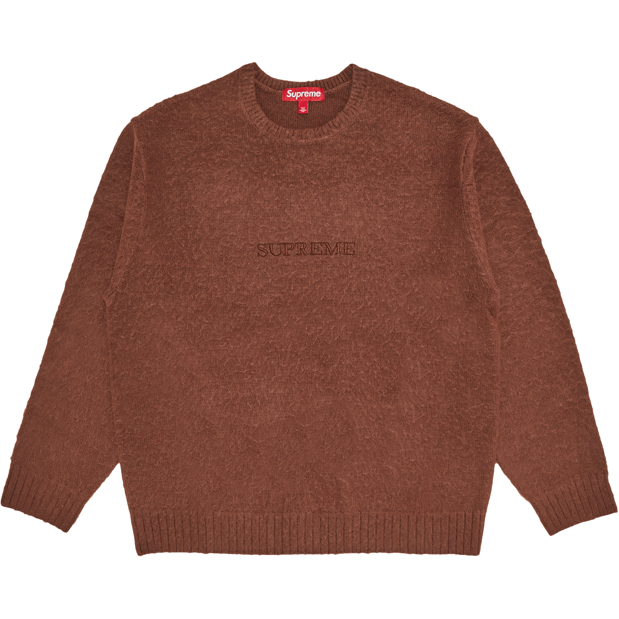 Supreme Pilled Sweater 'Brown'