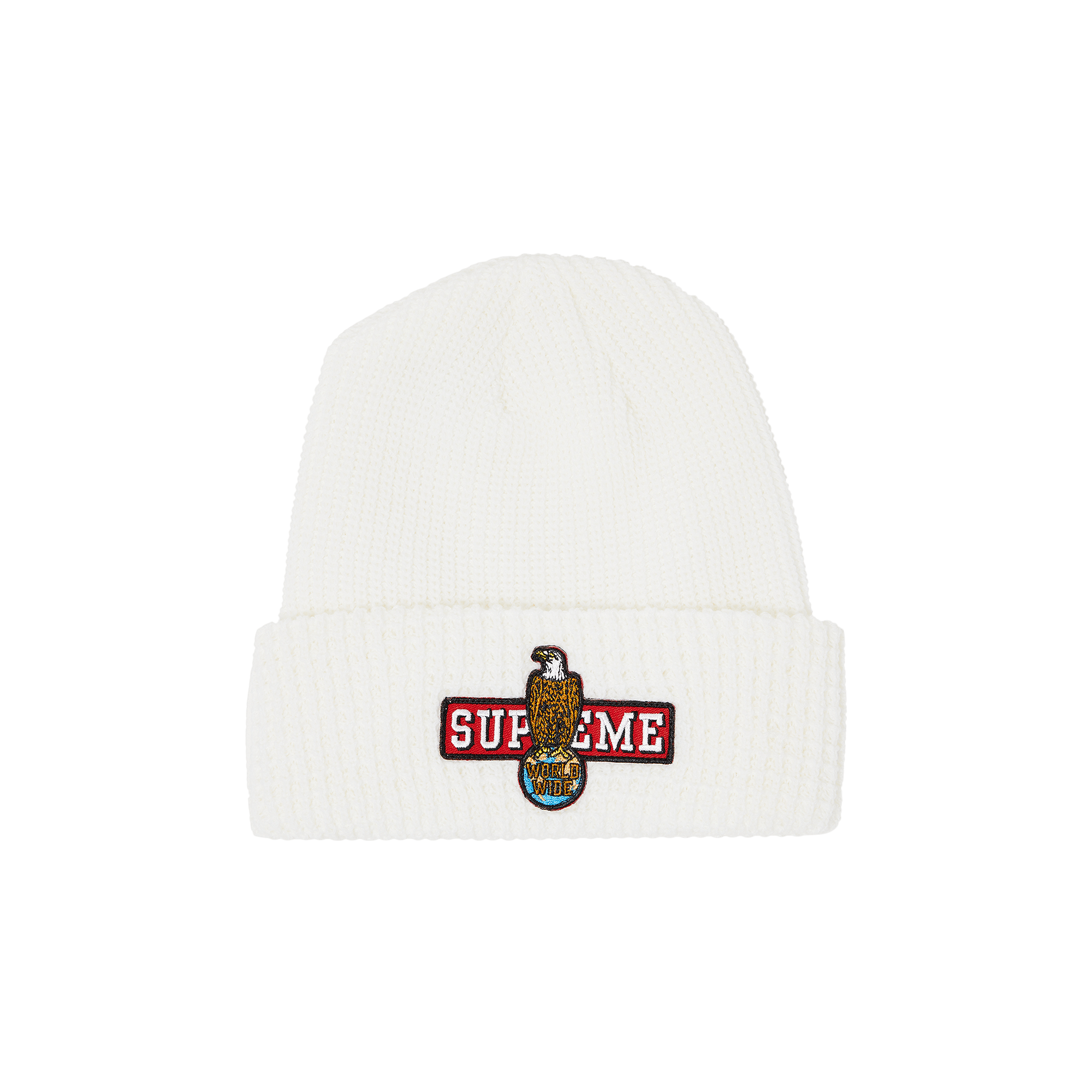 Supreme Eagle Beanie 'White'