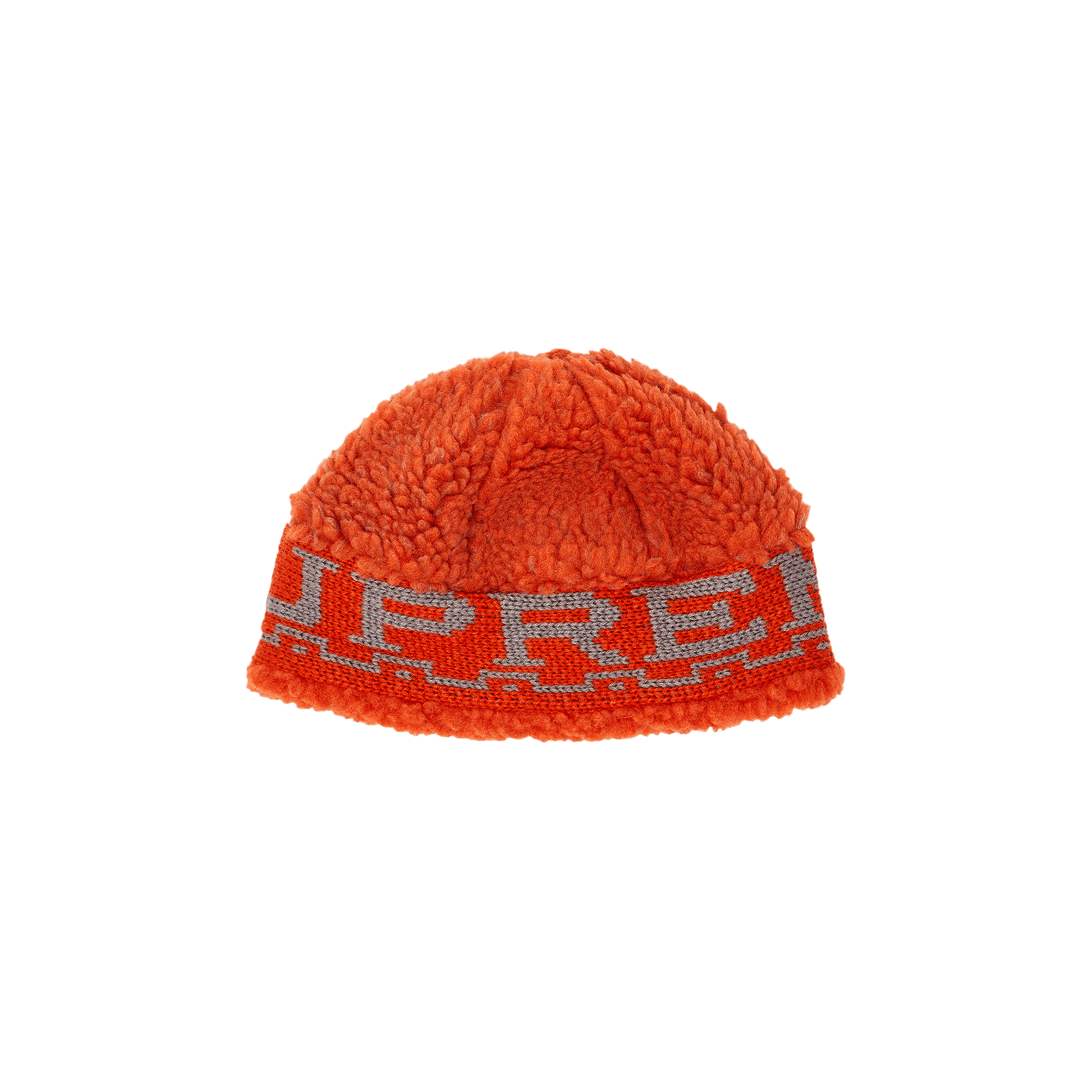 Supreme Sherpa Logo Beanie 'Burnt Orange'