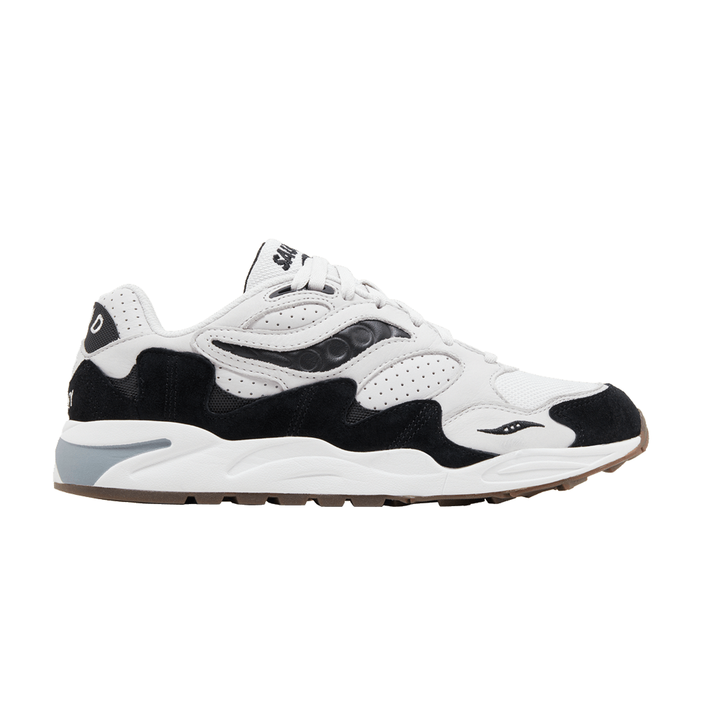 Saucony Grid Shadow 2 'Grey White Black'