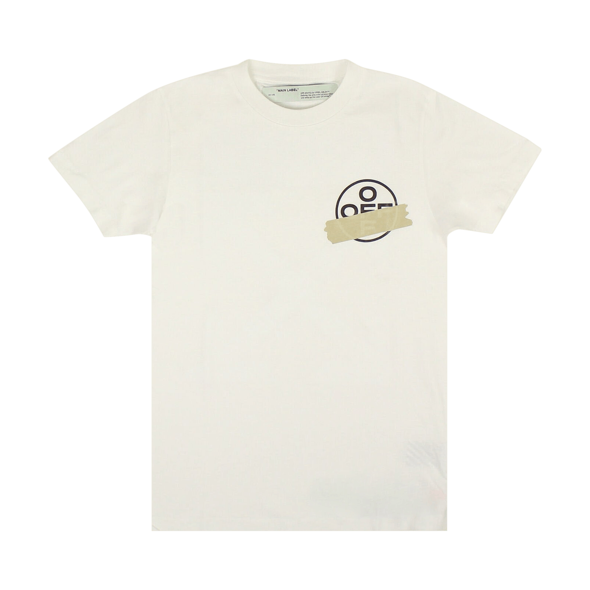 Off-White Tape Arrows T-Shirt 'White/Beige'