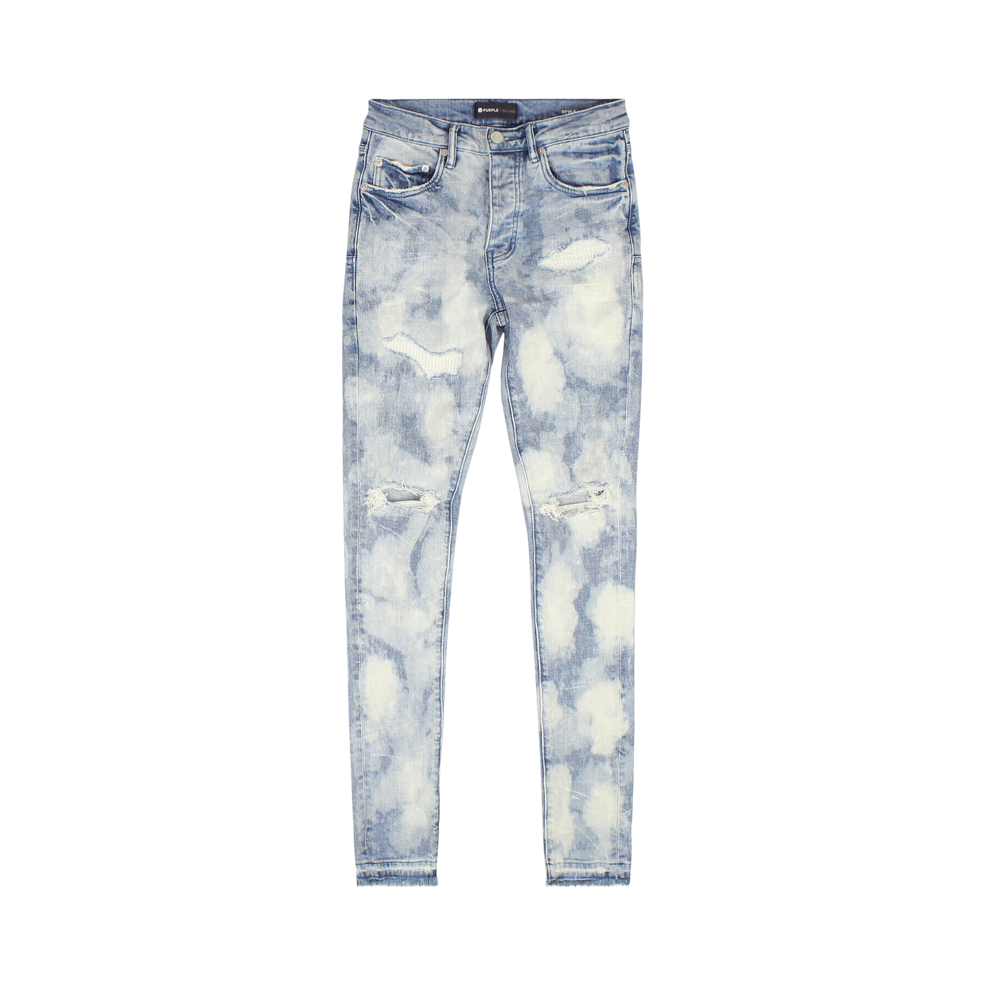 PURPLE BRAND Vintage Bleach Jeans 'Indigo'