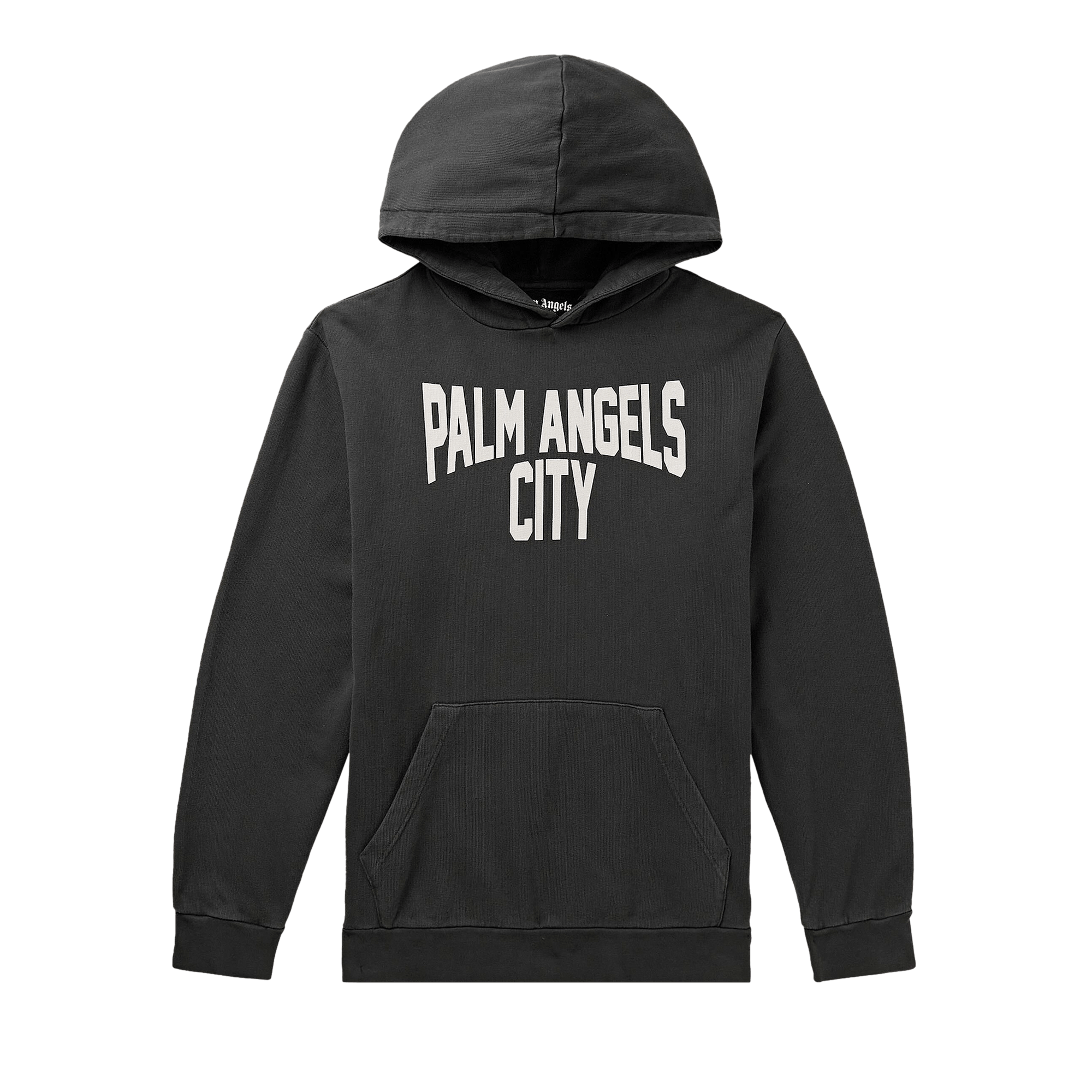 Palm Angels City Hoodie 'Dark Grey White'