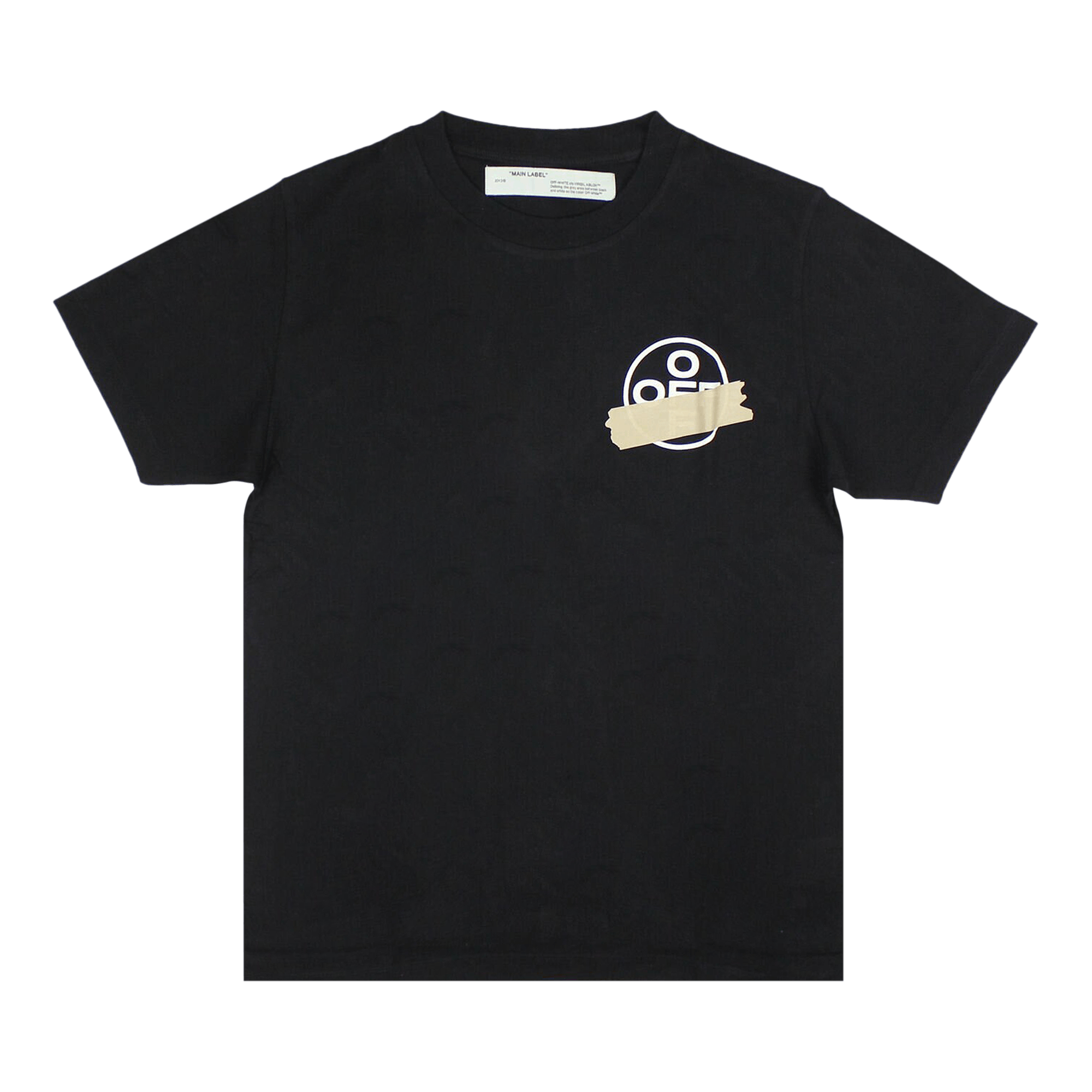 Off-White Tape Arrows T-Shirt 'Black/Beige'