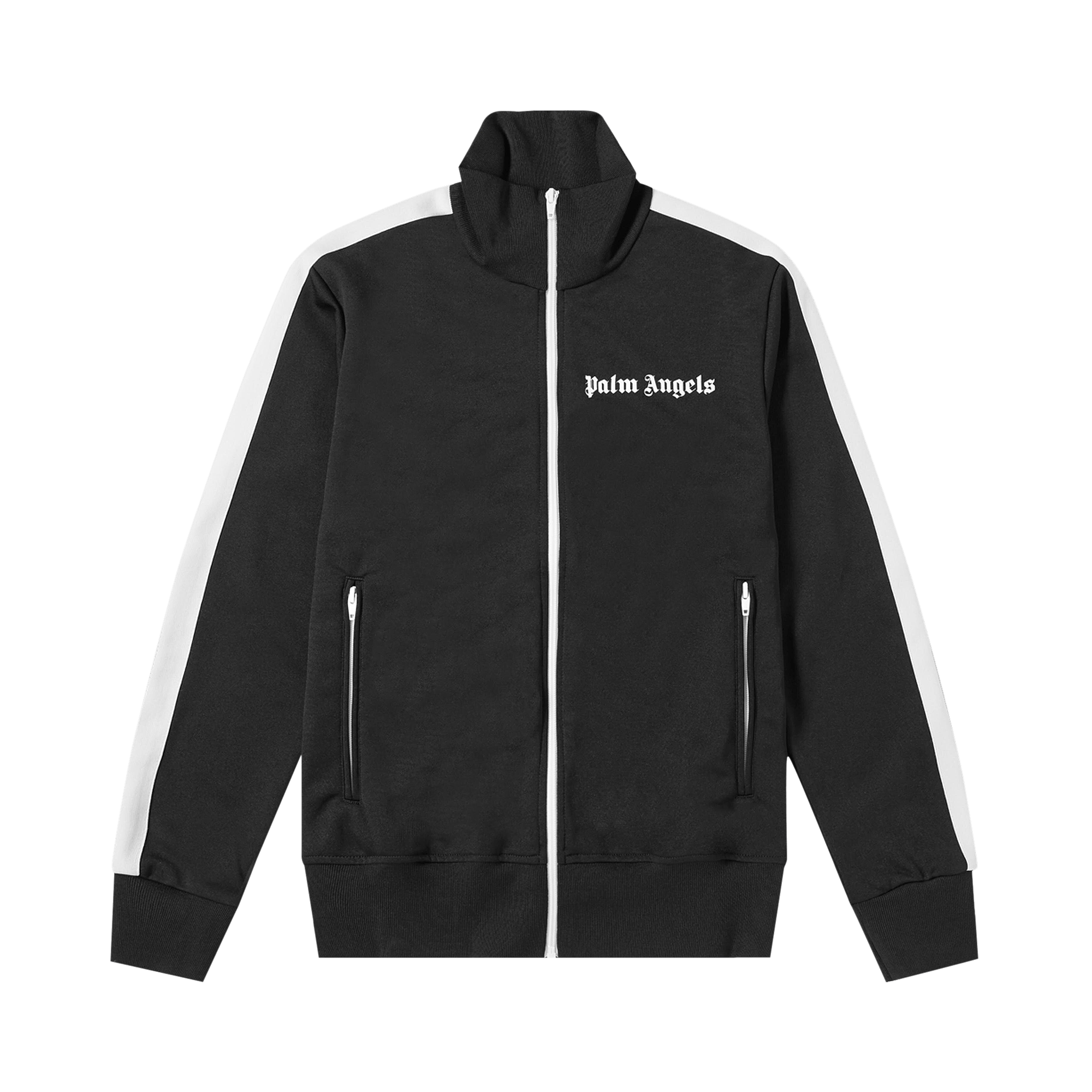 Palm Angels Track Jacket 'Black/White'