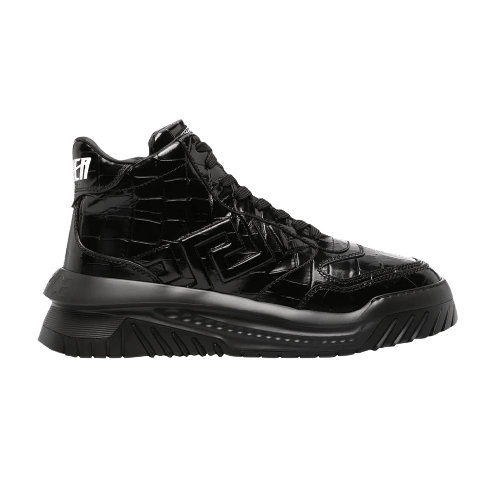 Versace Odissea High 'Black Croc'