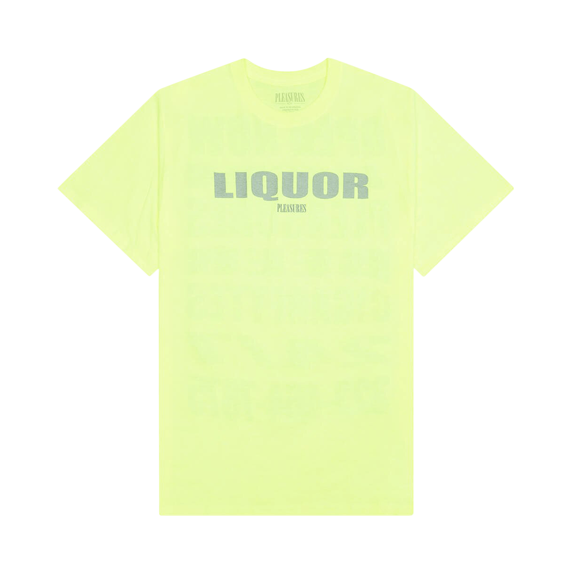 Pleasures Liquor T-Shirt 'Safety Green'