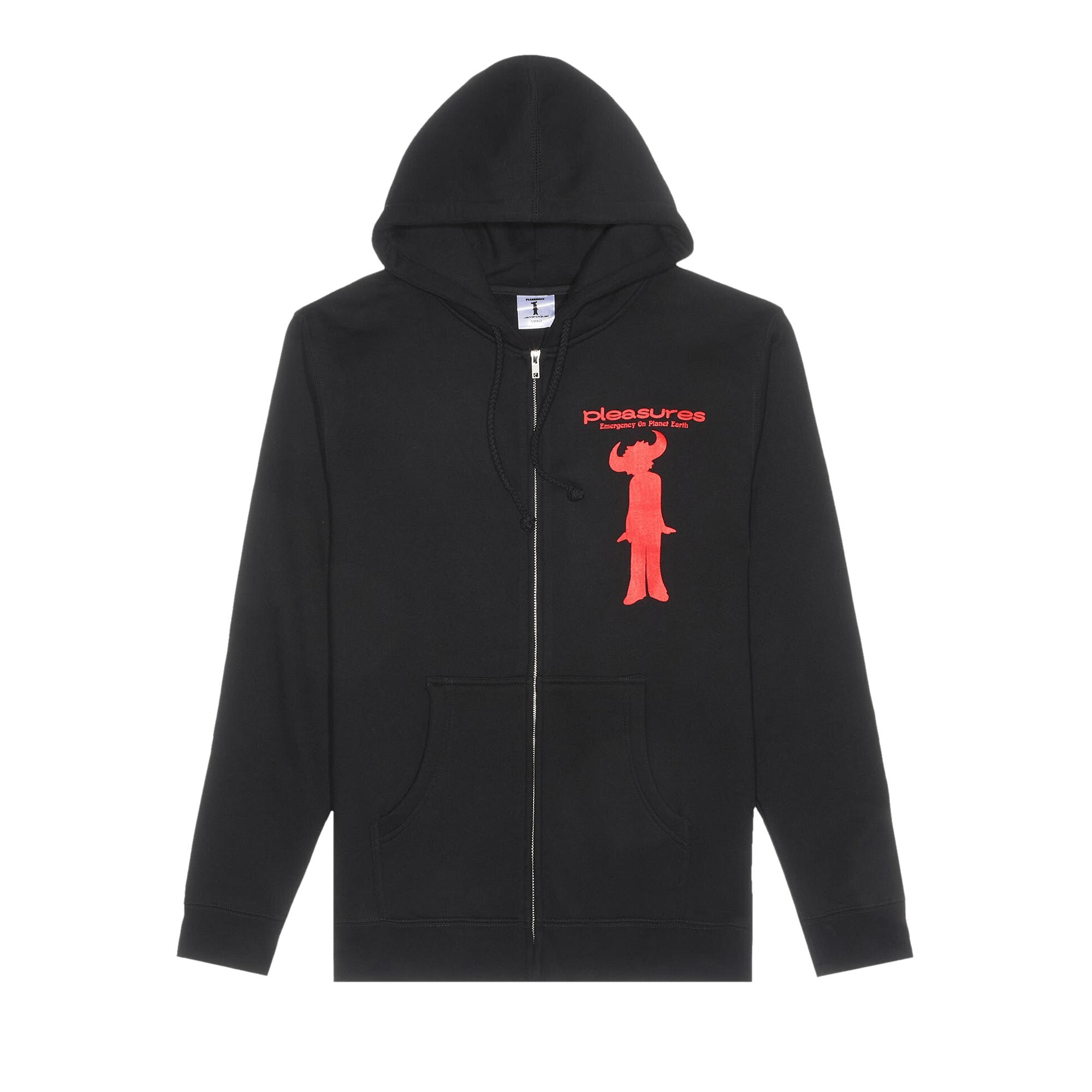 Pleasures High Times Zip Hoodie 'Black'