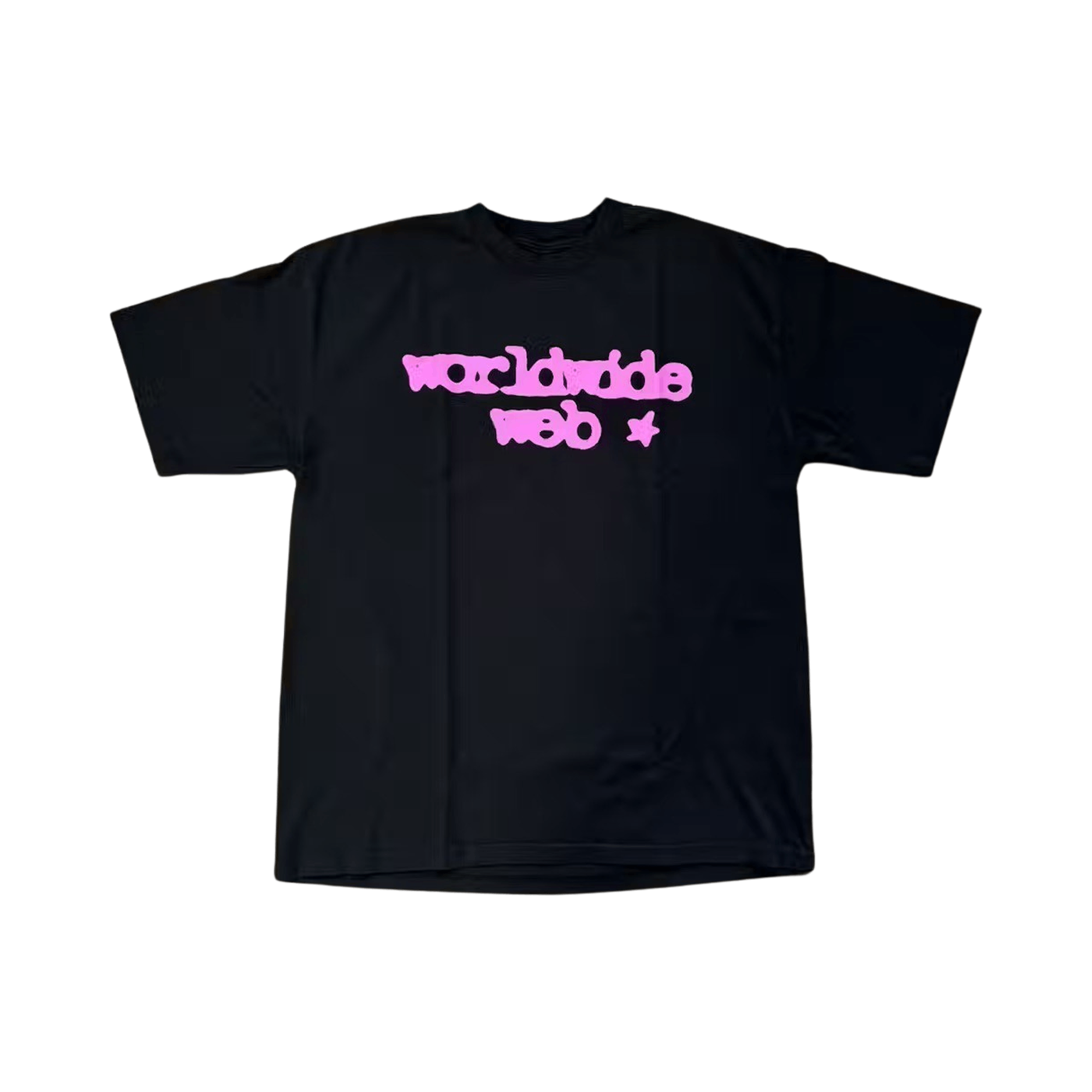 Sp5der Web Tee 'Black/Pink'