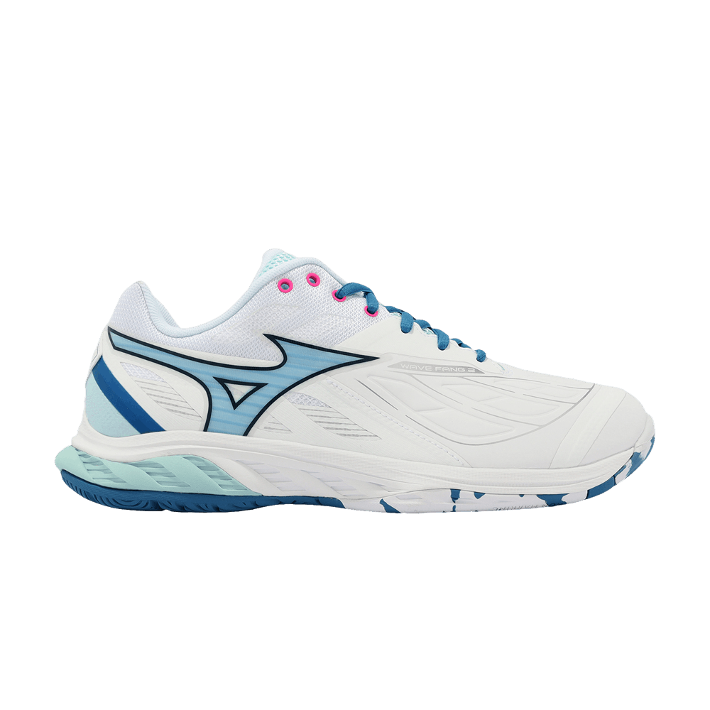 Mizuno Wave Fang 2 Wide 'White Blue'