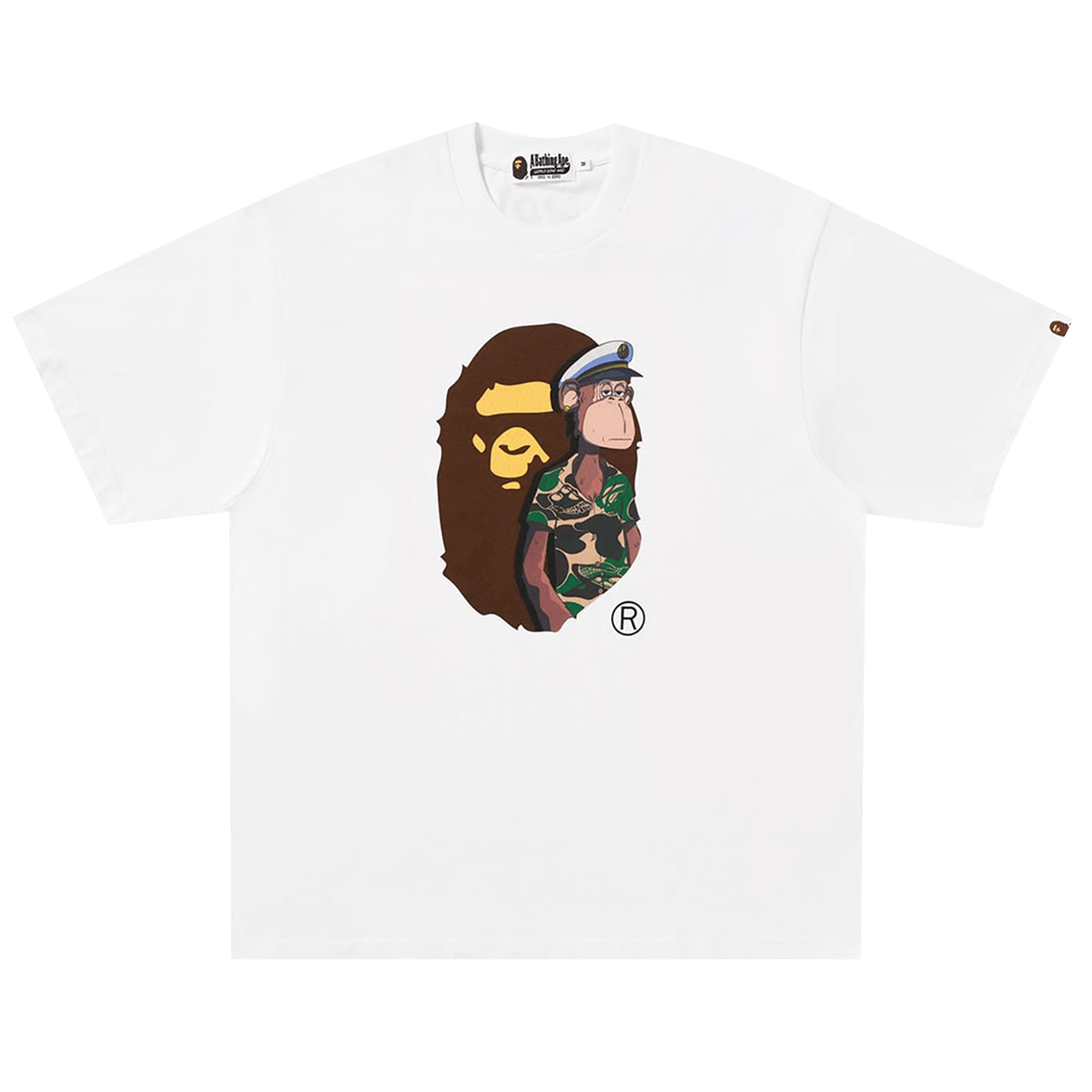 BAPE x BAYC Tee #2 'White'