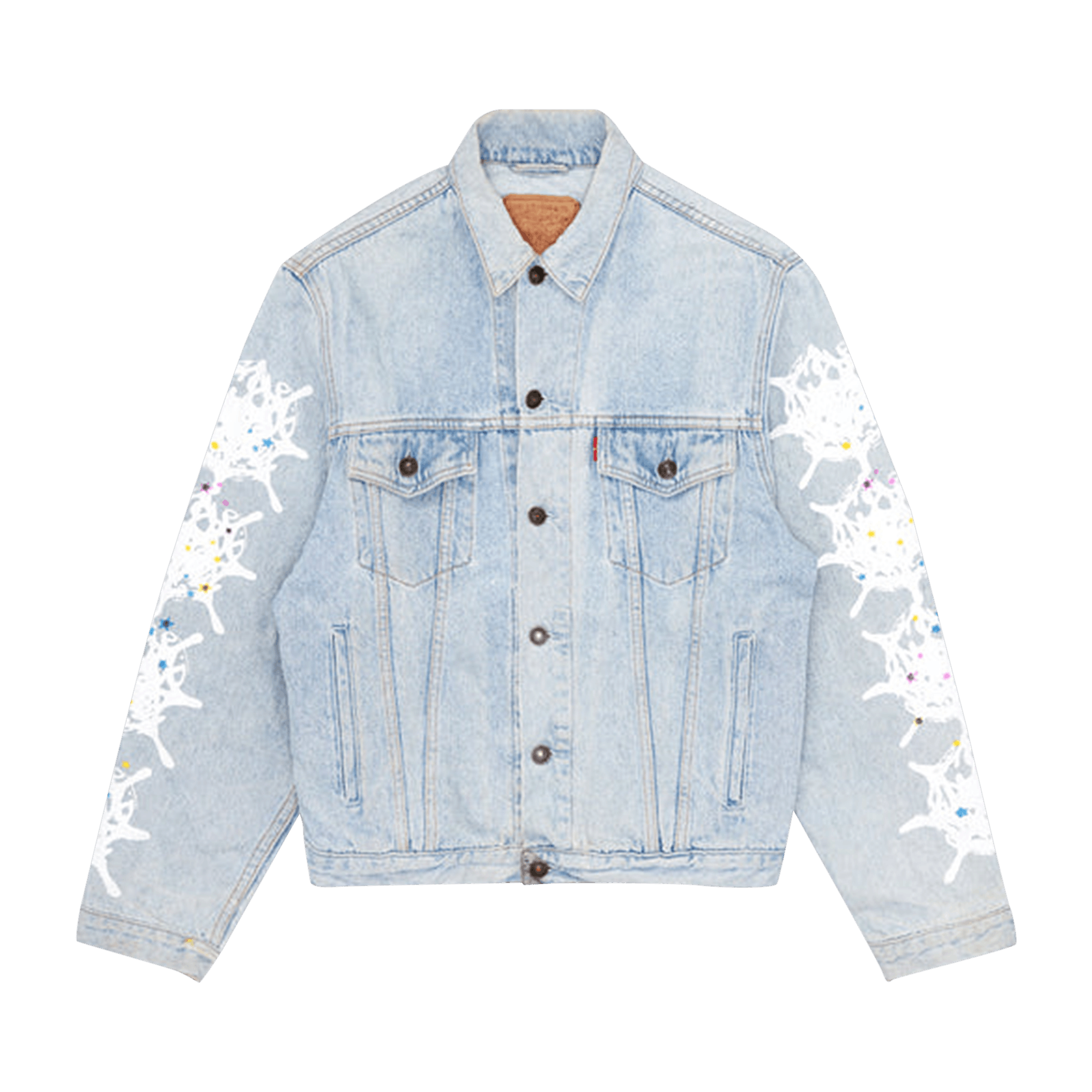 Sp5der Vintage Web Trucker Jacket 'Denim'