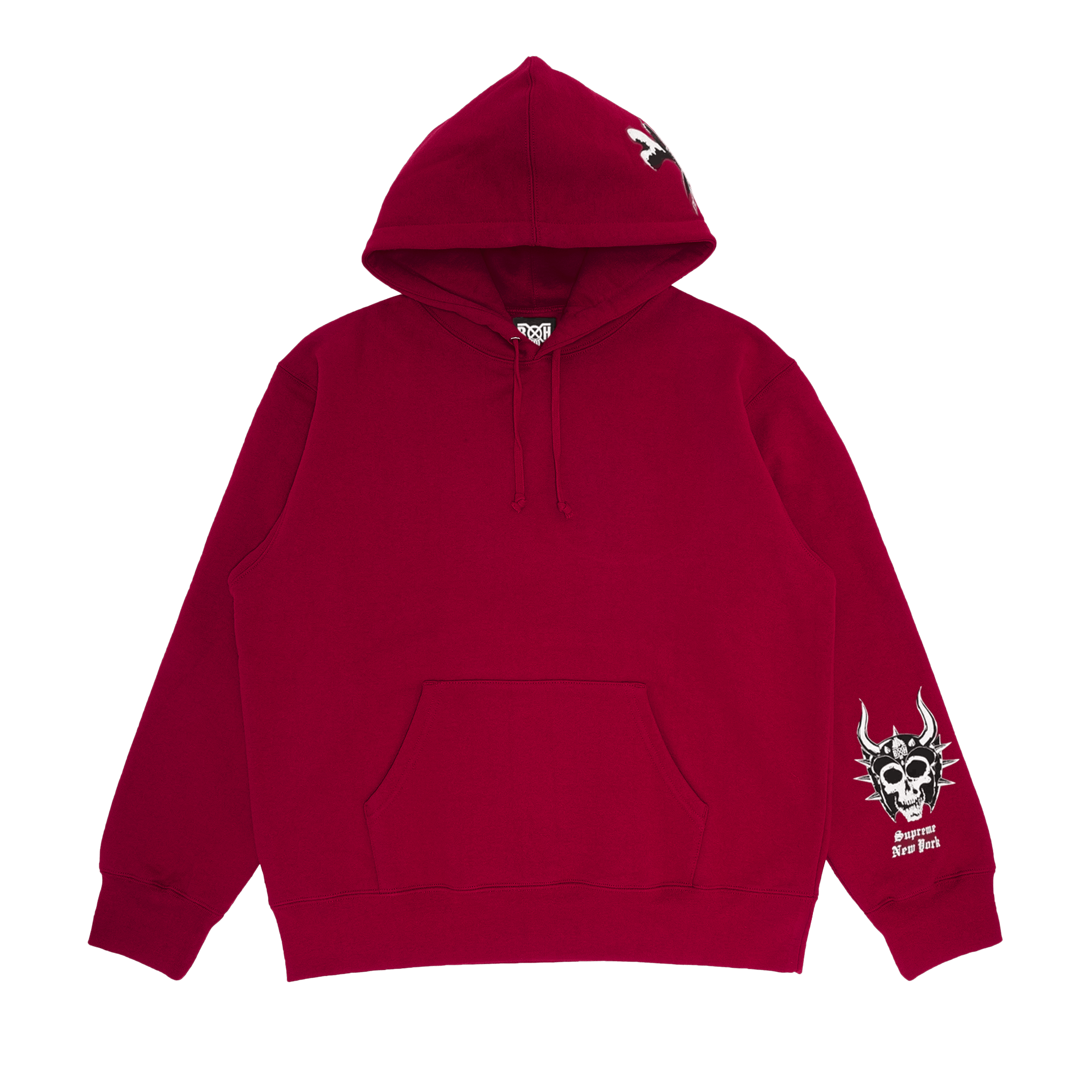 Supreme x Bounty Hunter Hooded Sweatshirt 'Cardinal'