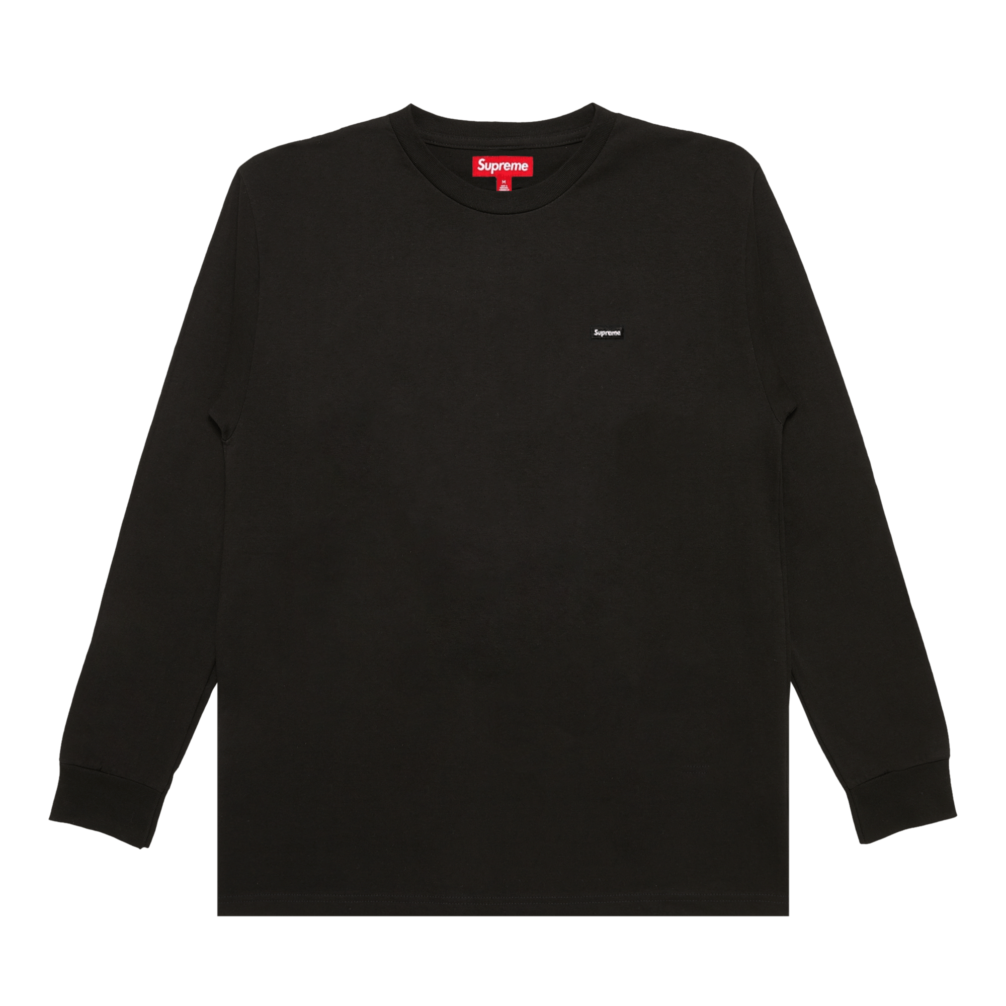 Supreme Small Box Long-Sleeve Tee 'Black'