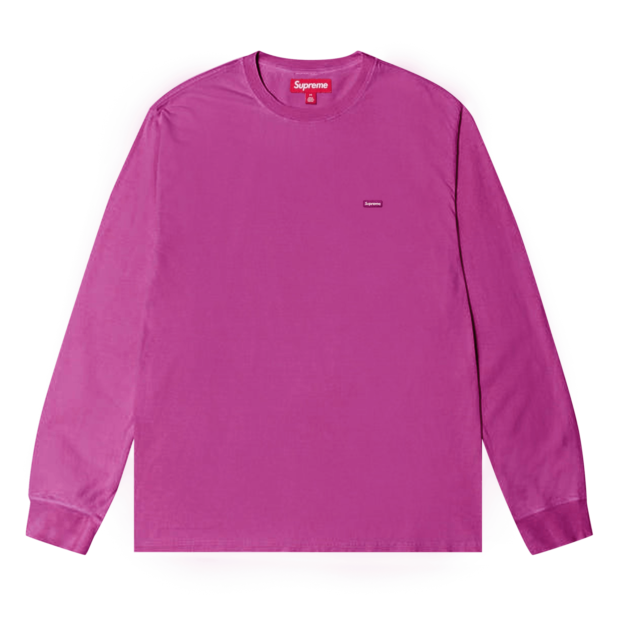 Supreme Small Box Long-Sleeve Tee 'Bright Purple'