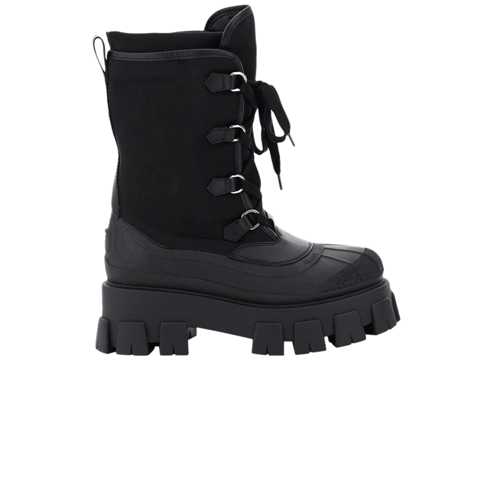Prada Monolith Wmns Chunky Sole Boot 'Black'