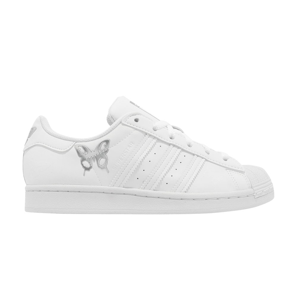Adidas Wmns Superstar 'White Matte Silver Butterfly'