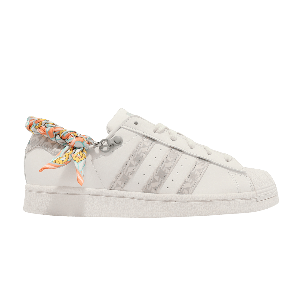 Adidas Wmns Superstar 'Satin Scarf - White Tint'