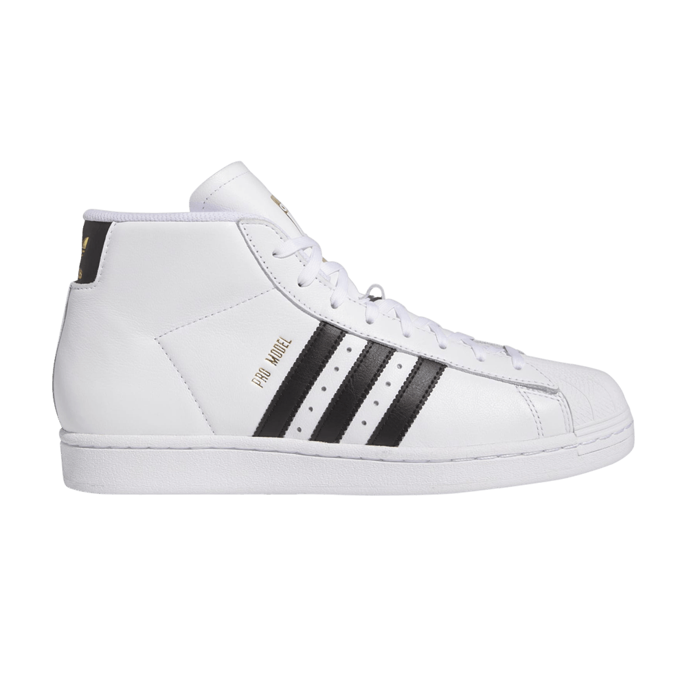 美品 adidas pro model s85956 スーパースター ハイカット Buy Adidas Pro Model 'White Core Black' - S85956 | GOAT