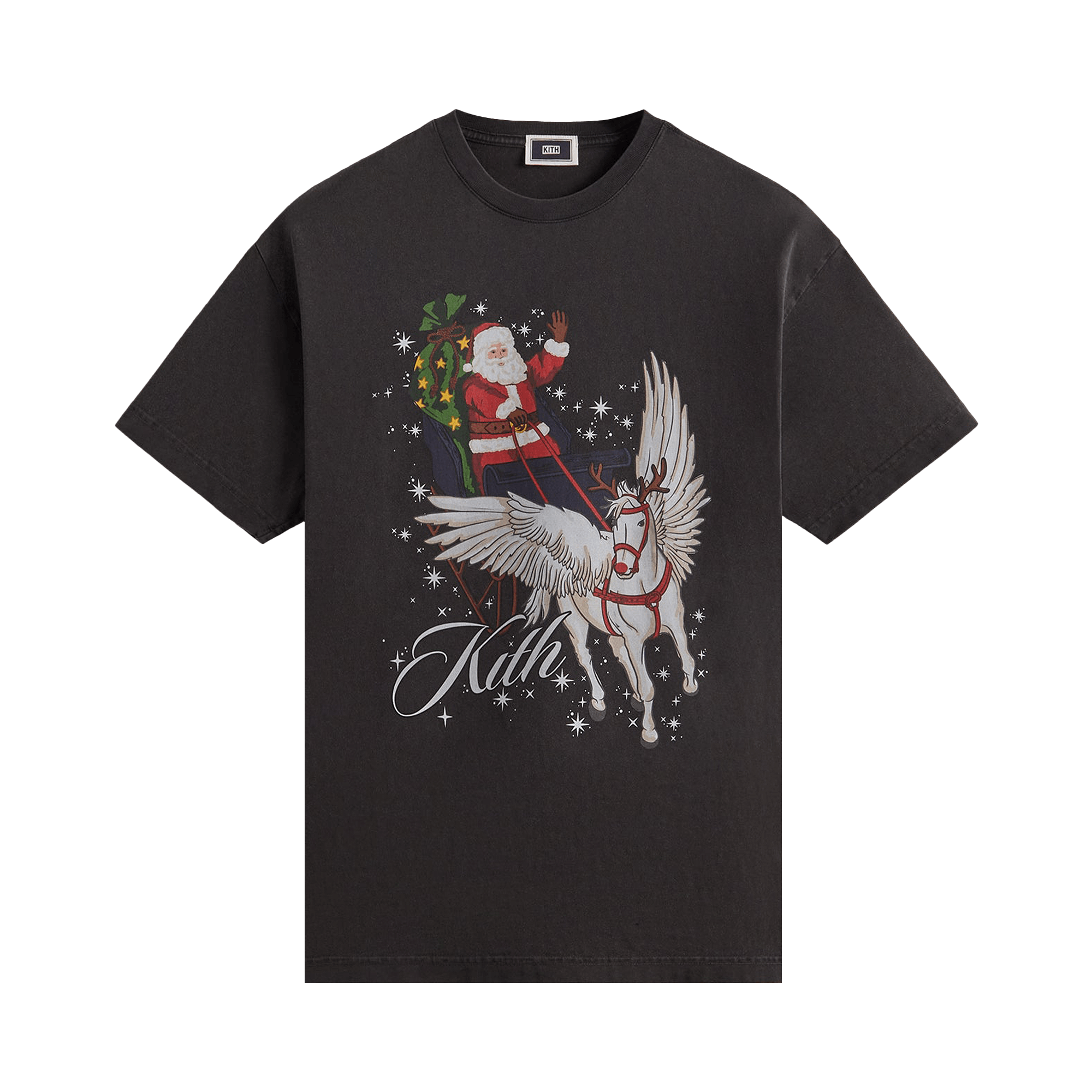 Kith Sleigh Vintage Tee 'Black'
