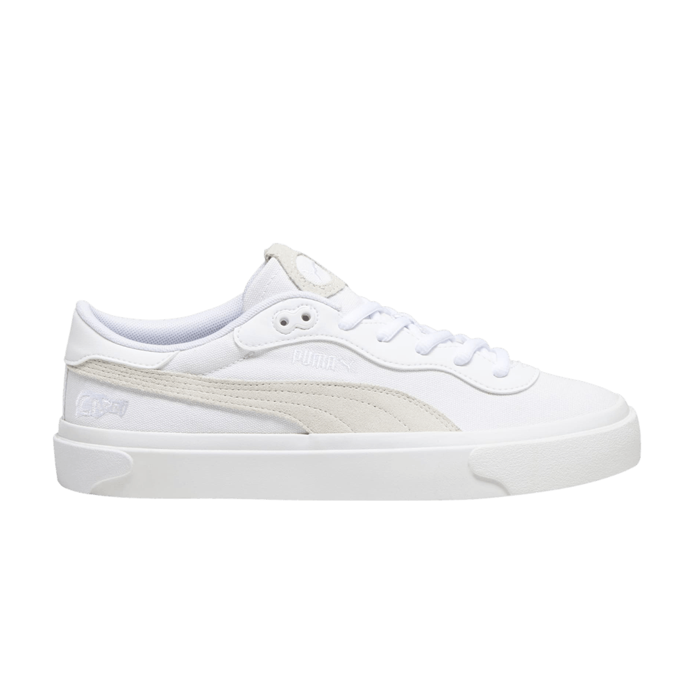 ☆送料無料☆ PUMA Capri  Suede White ☆ PUMA プーマ スニーカー CAPRI ROYALE SUEDE WHITE IVORY GOLD