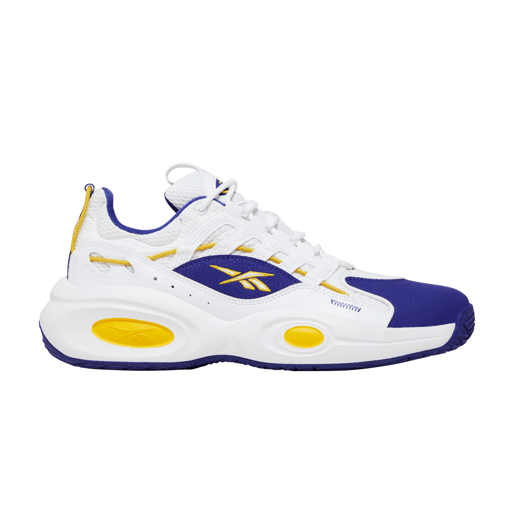 Reebok Solution Mid 'White Purple Gold'