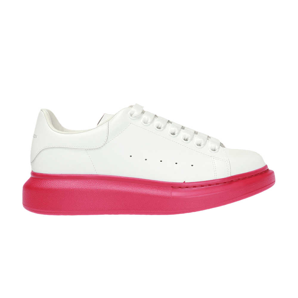 Alexander McQueen Wmns Oversized Sneaker 'White Pink'