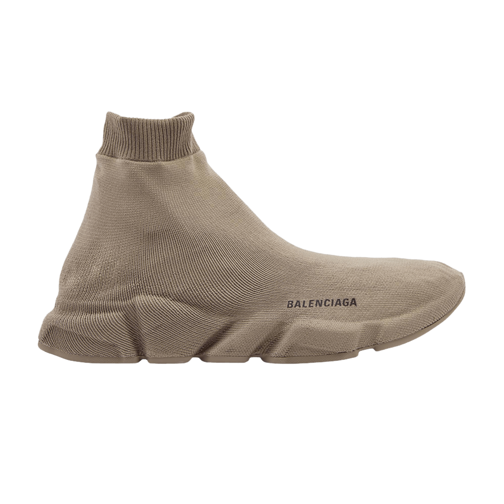 Balenciaga Speed Full Knit 'Taupe'
