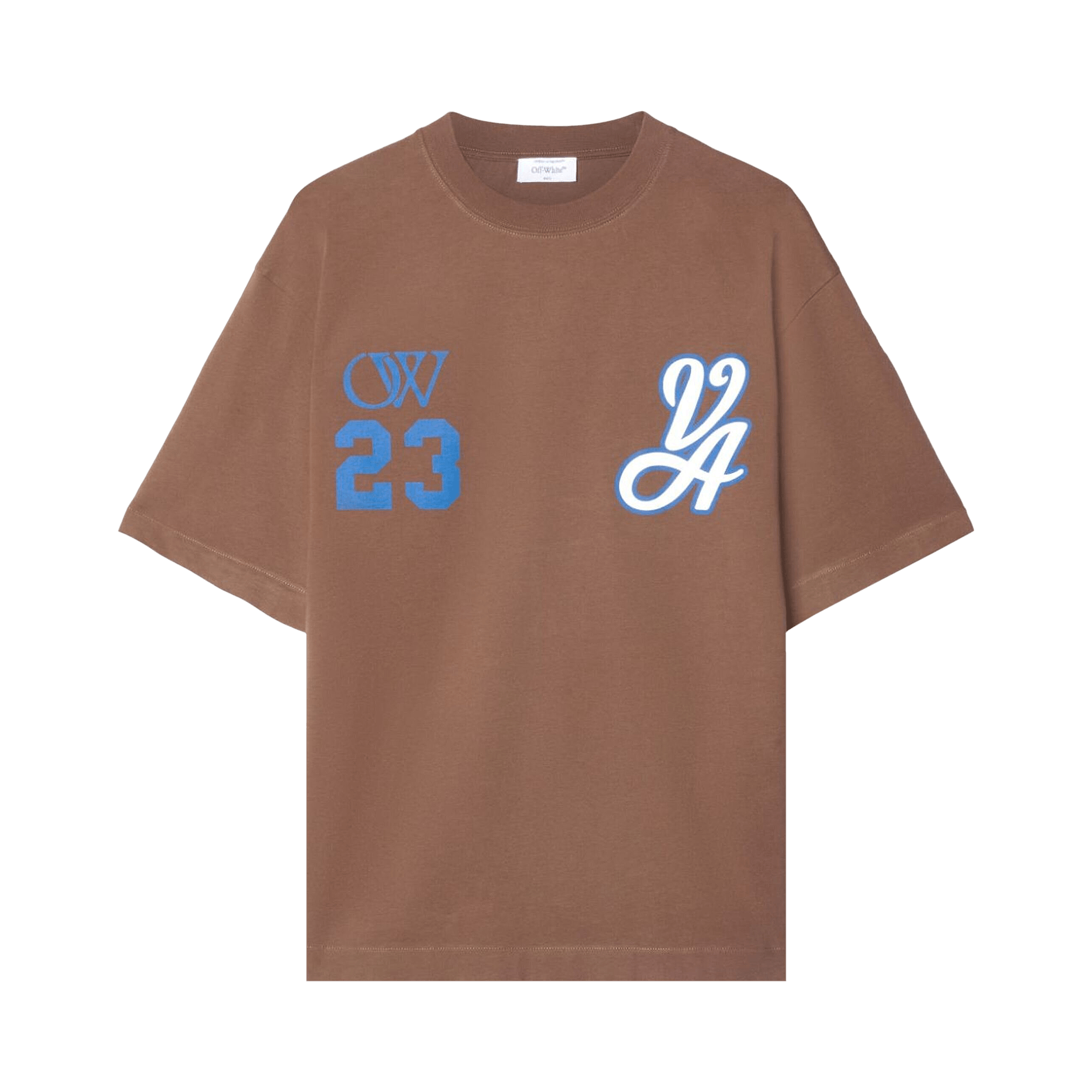 Off-White 23 Varsity Skate Long-Sleeve Tee 'Rain Drum'