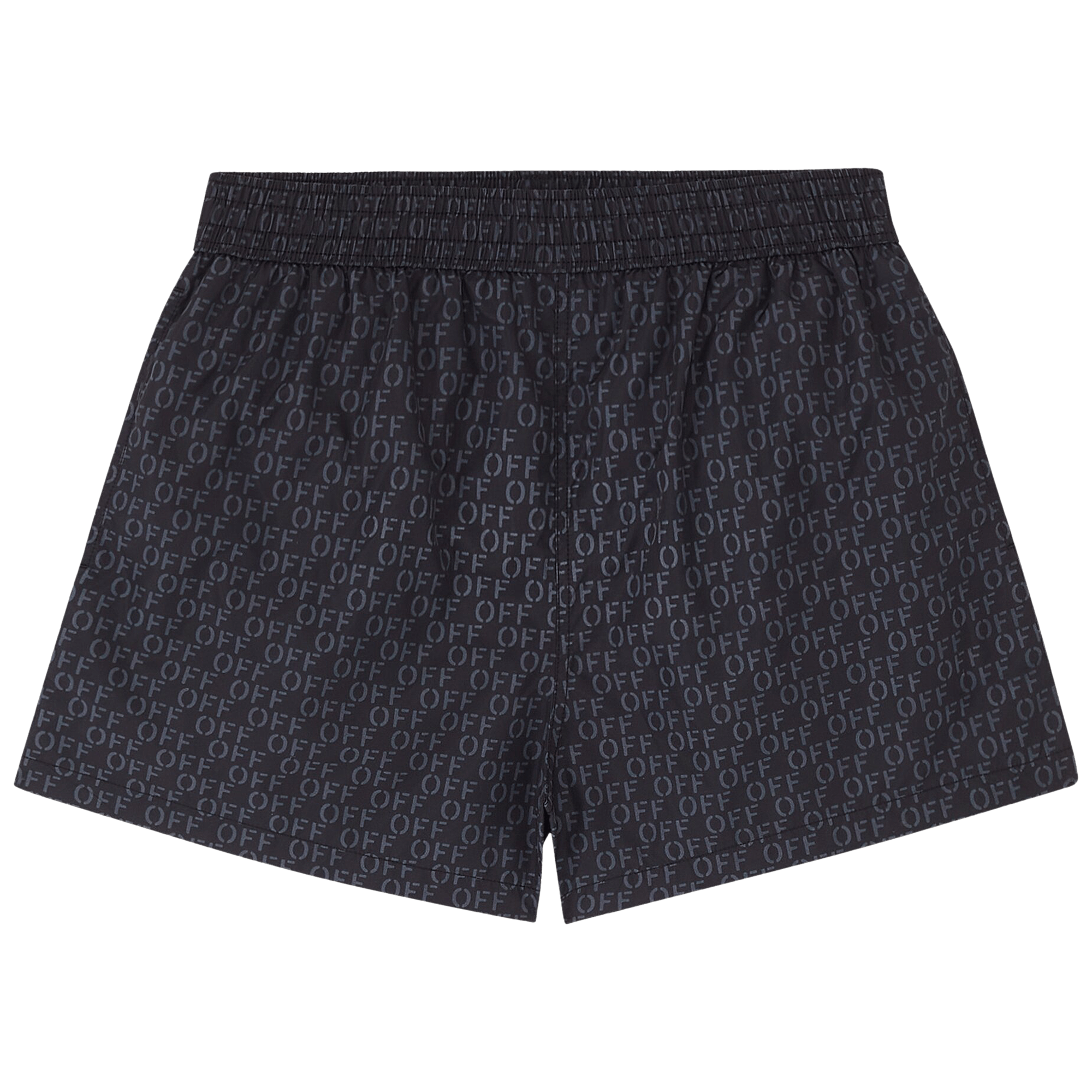 Off-White Off Stamp All Over Swim Shorts 'Black'