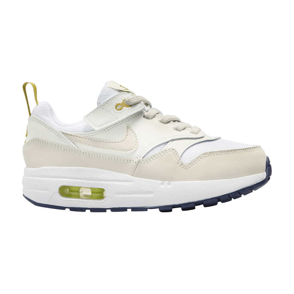 Nike Air Max 1 EasyOn PS 'White Light Orewood Brown'