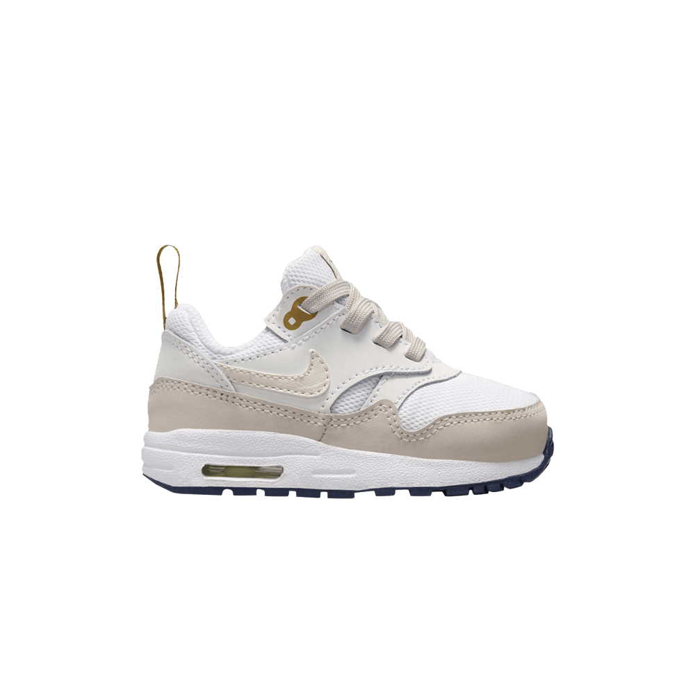 Nike Air Max 1 EasyOn TD 'White Light Orewood Brown'